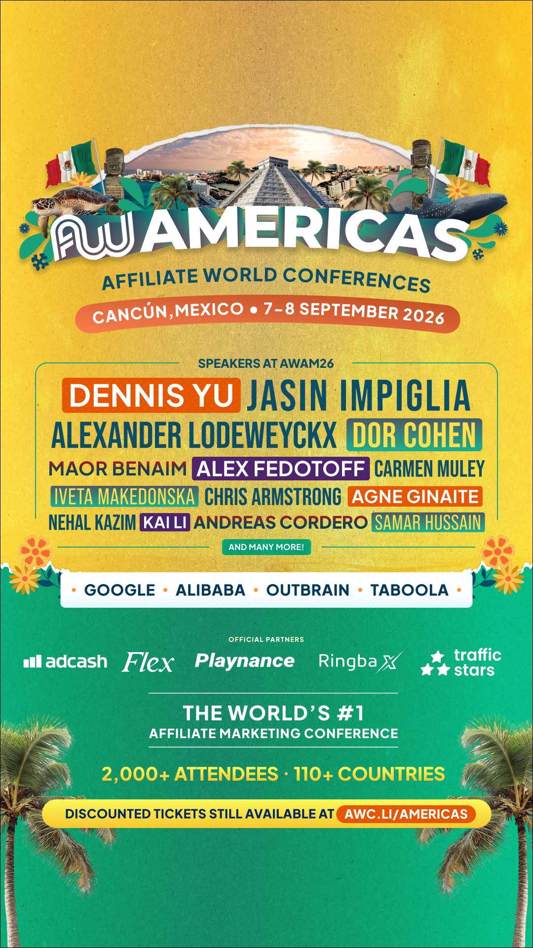 Affiliate World Conferences Facebook ad