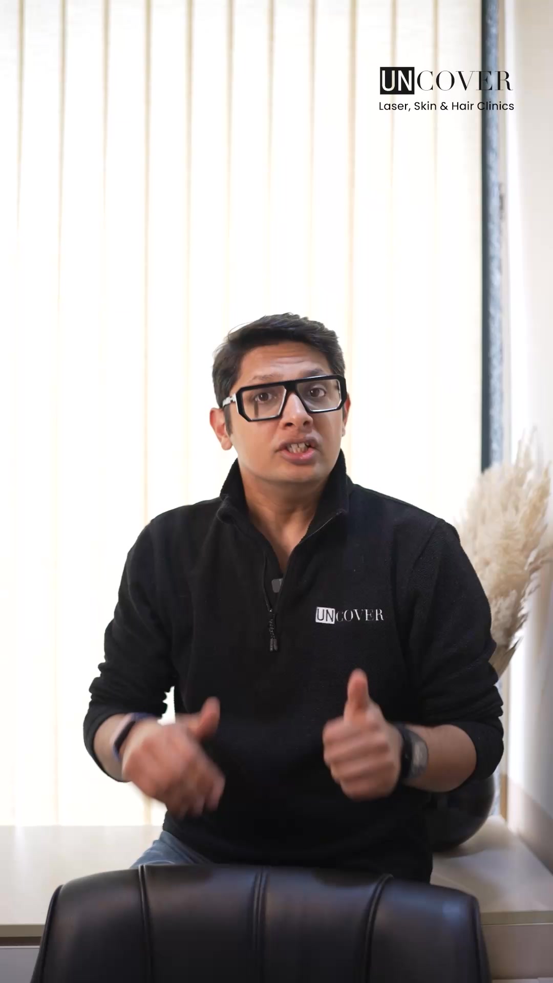 Uncover Wellness Facebook ad: Doctor-Led Hair Loss Treatment in Delhi NCR