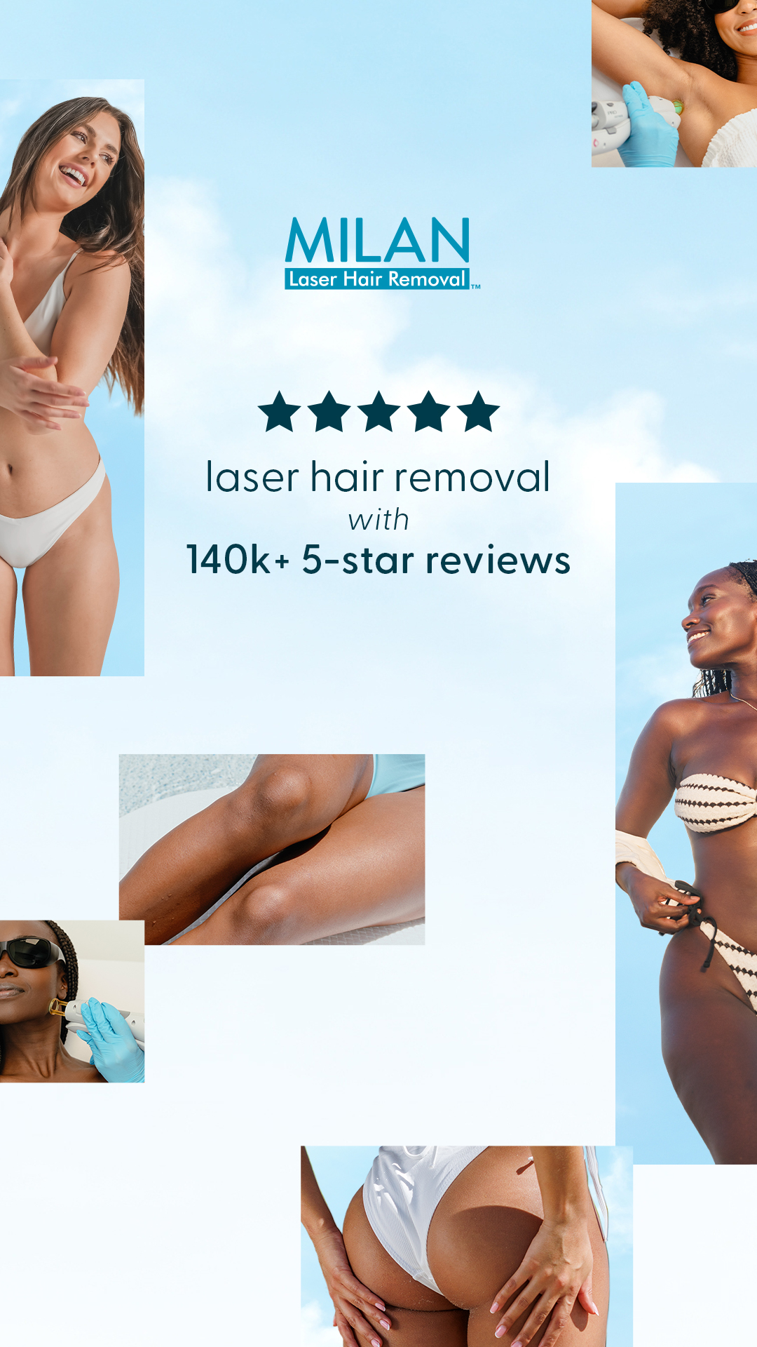 Milan Laser Hair Removal Facebook ad
