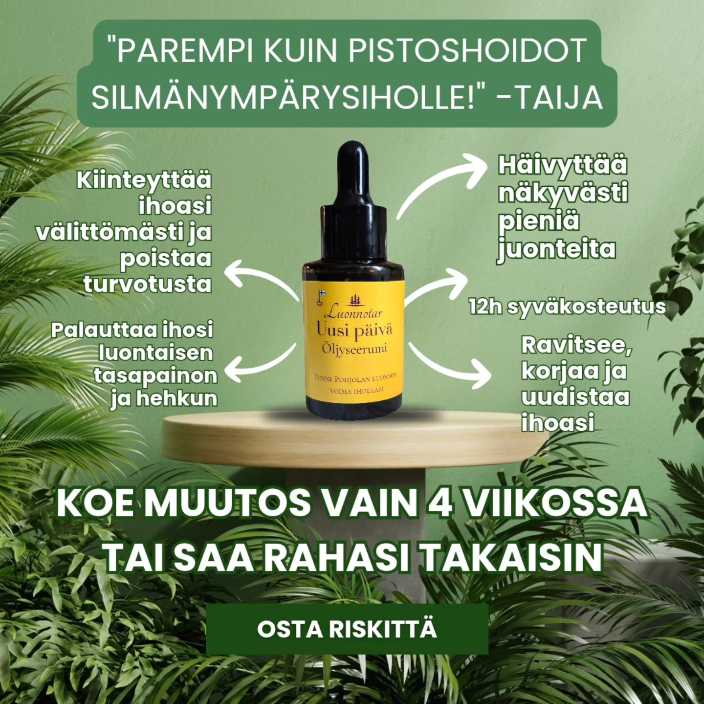 Luonnotar Facebook ad