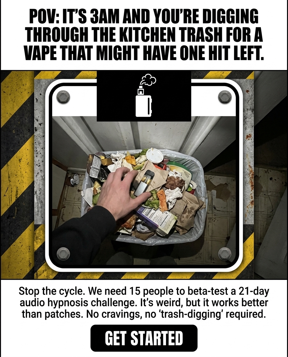 Hypnosis to Stop Smoking Facebook ad