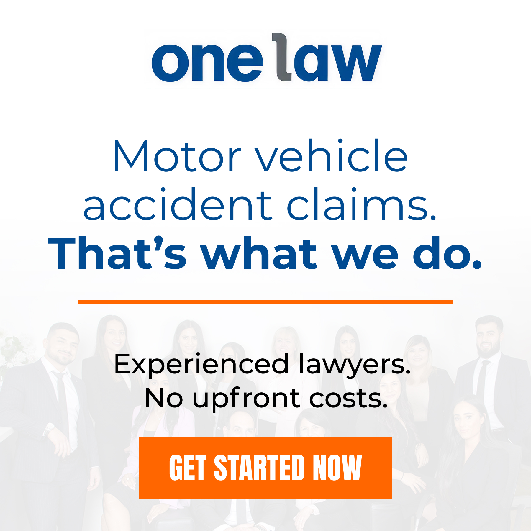 One Law Facebook ad