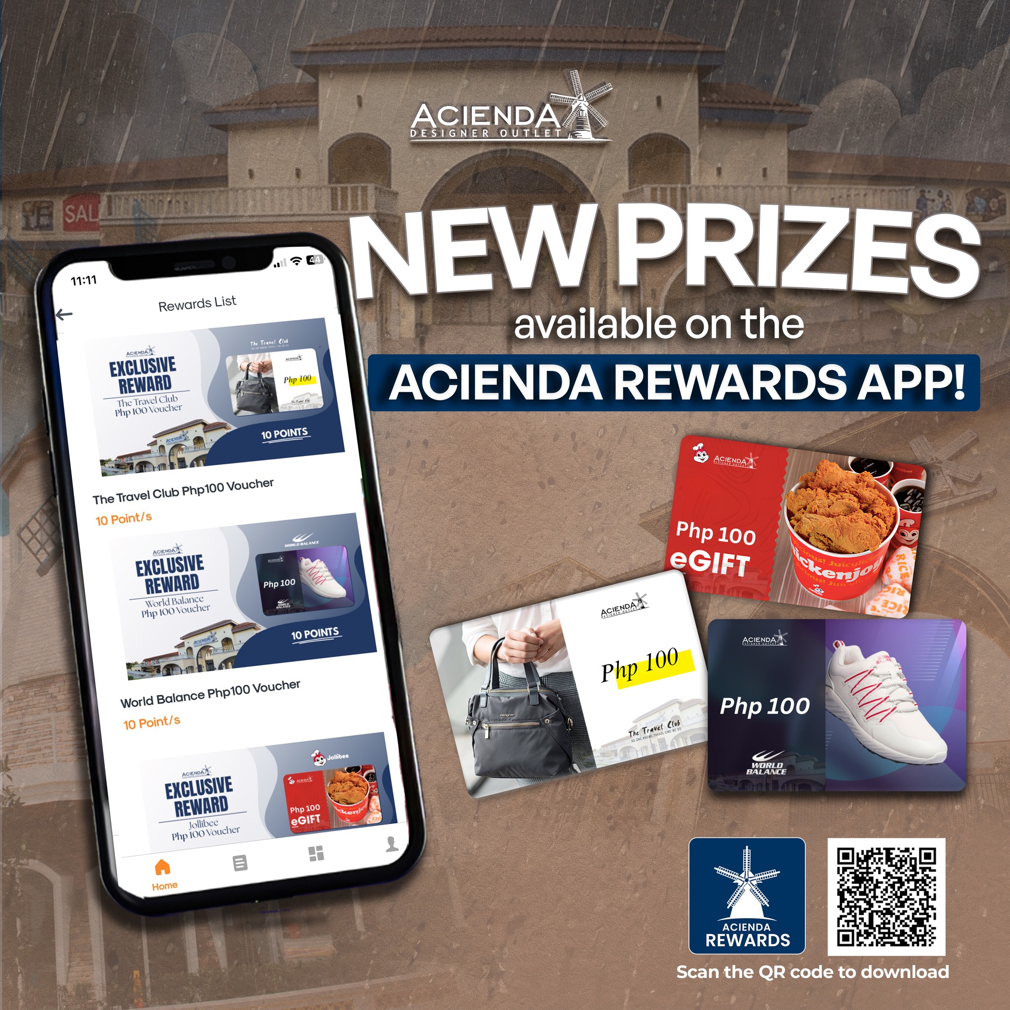 Acienda Designer Outlet Facebook ad