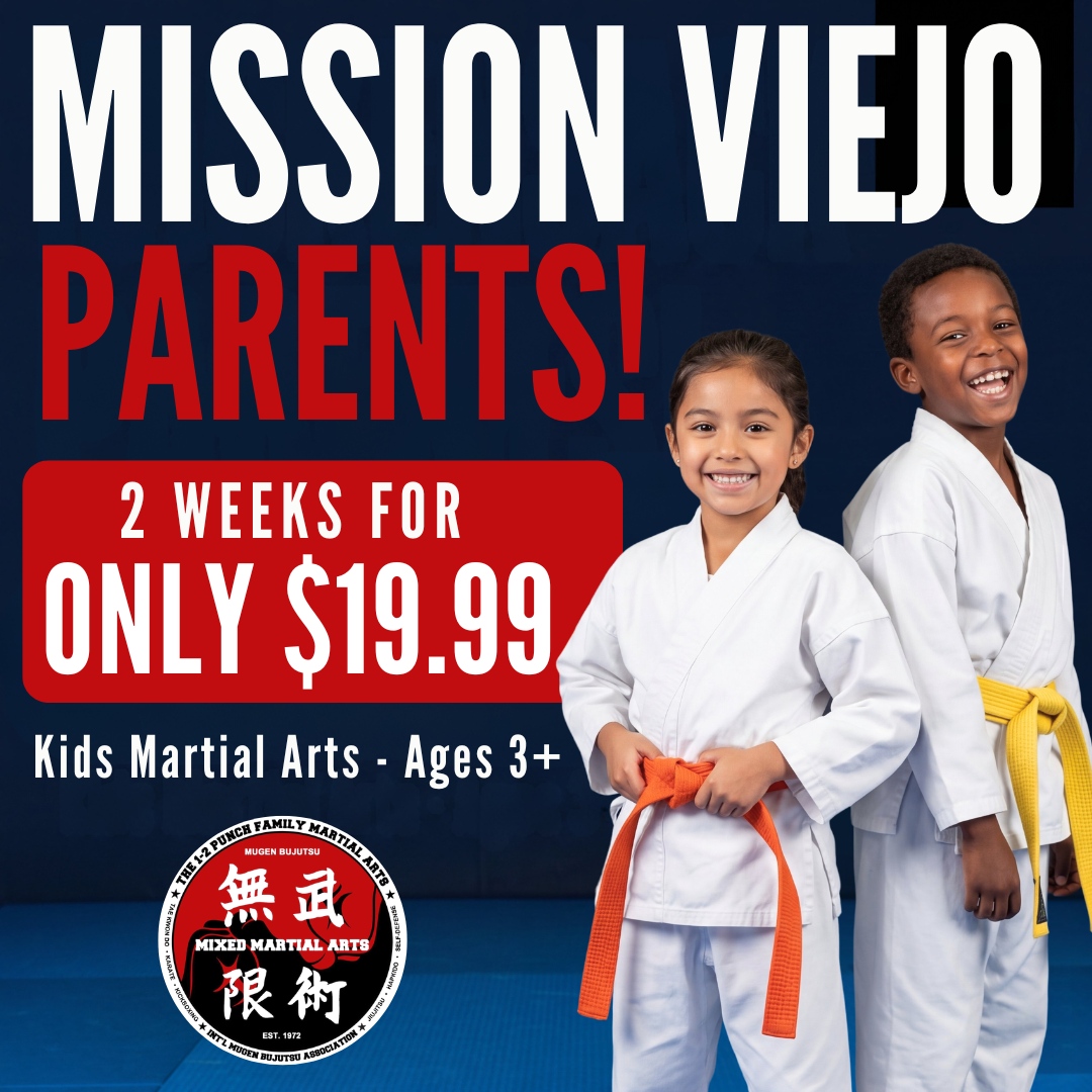 The 1-2 Punch Family Martial Arts & Fitness Center Facebook ad