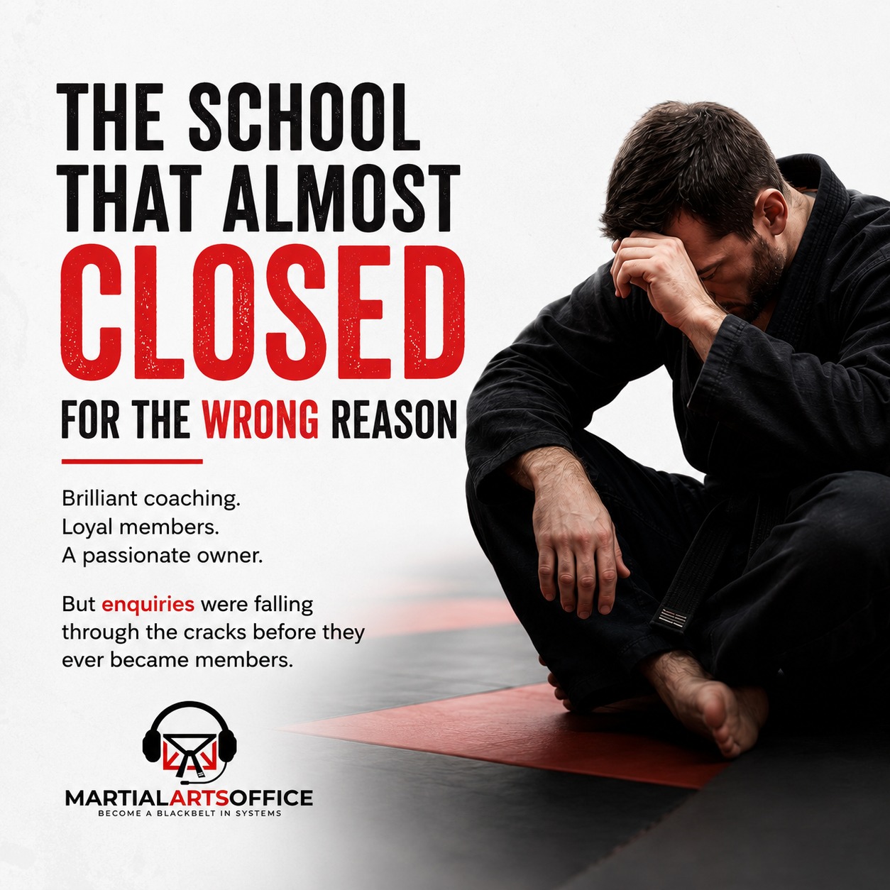 Martial Arts Office Facebook ad