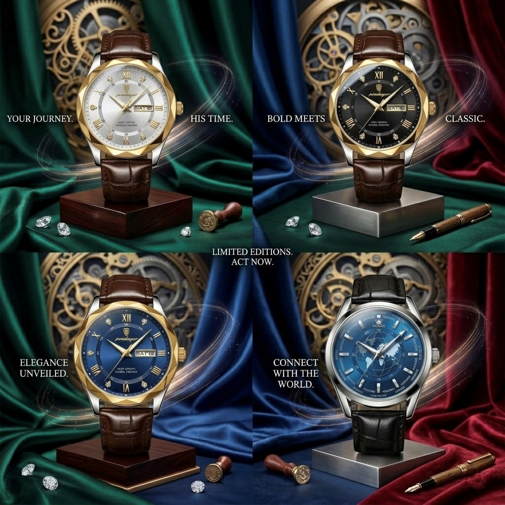 Poedagar Watch Facebook ad: আজকের স্পেশাল অফার ৪৮% পর্যন্ত ডিসকাউন্ট