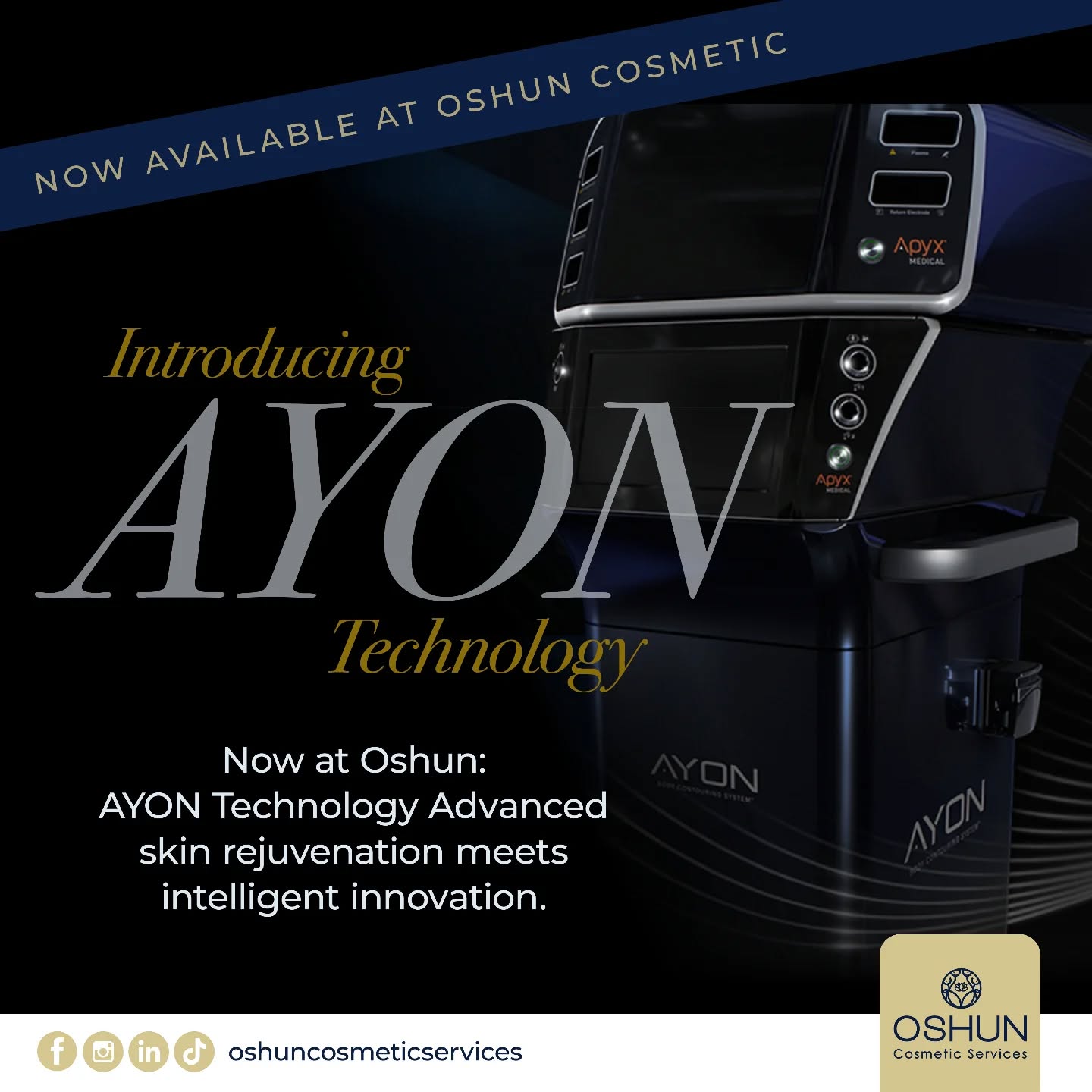 Oshun Cosmetic Services Facebook ad