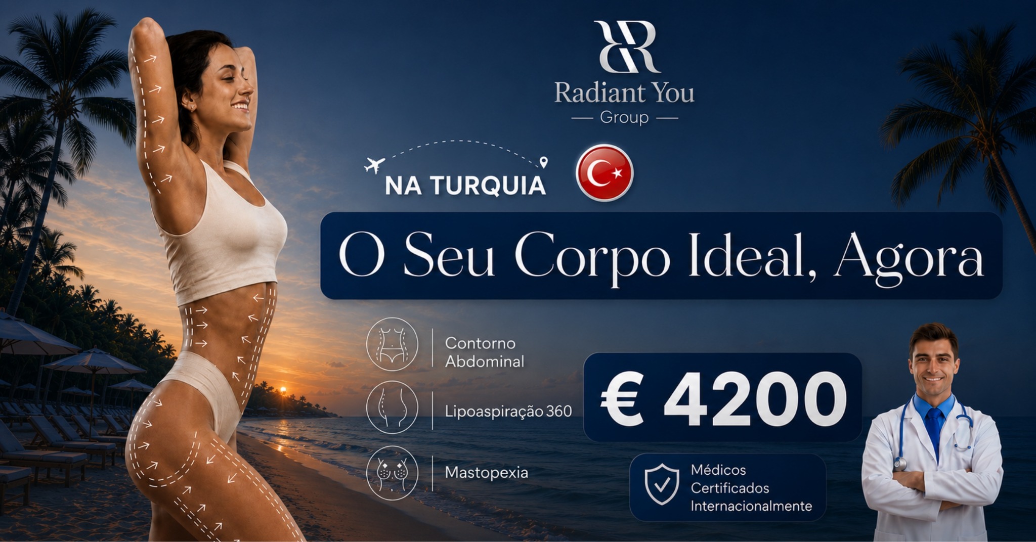 Radiant You Group Facebook ad from Aug 5, 2026
