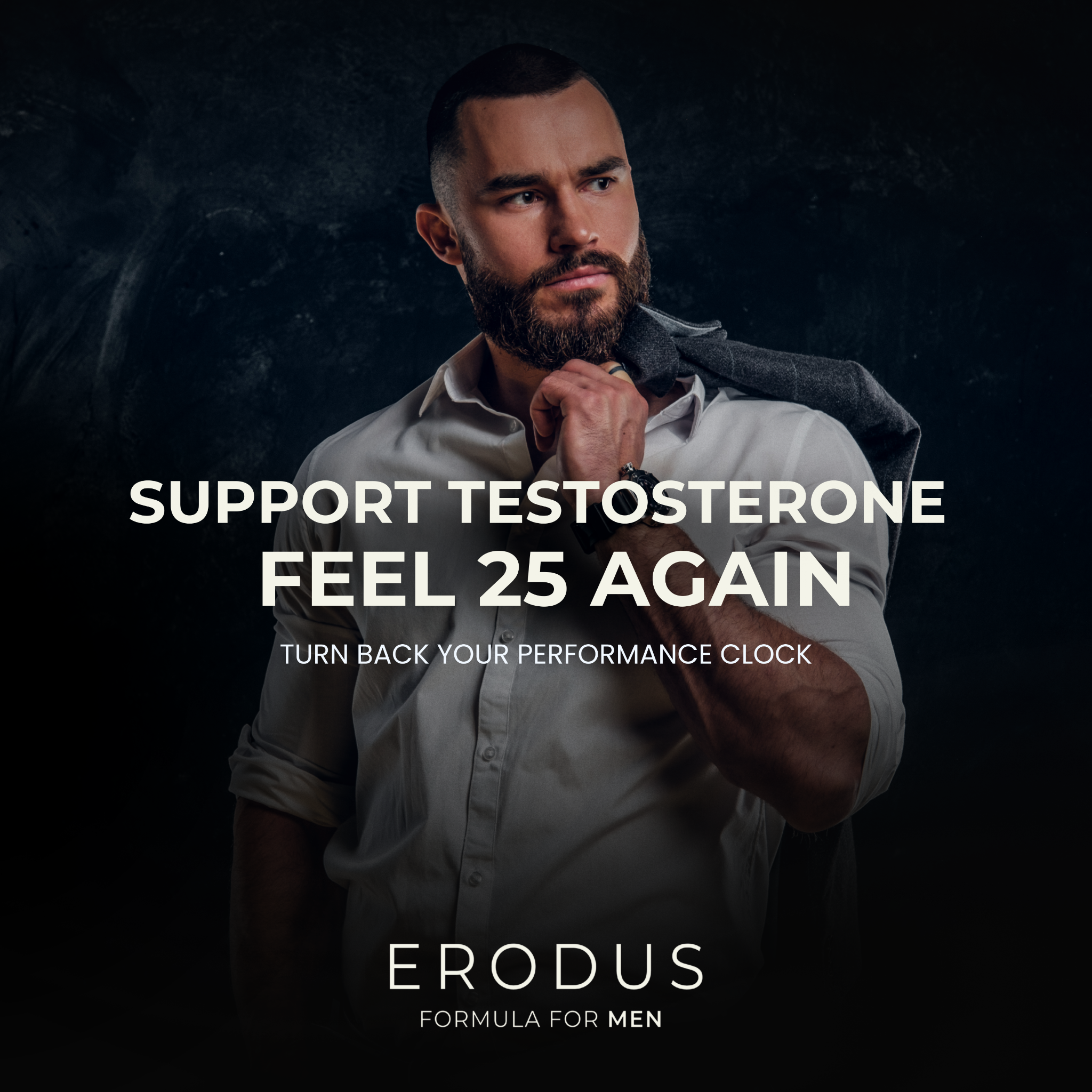 Erodus Formula For Men Facebook ad