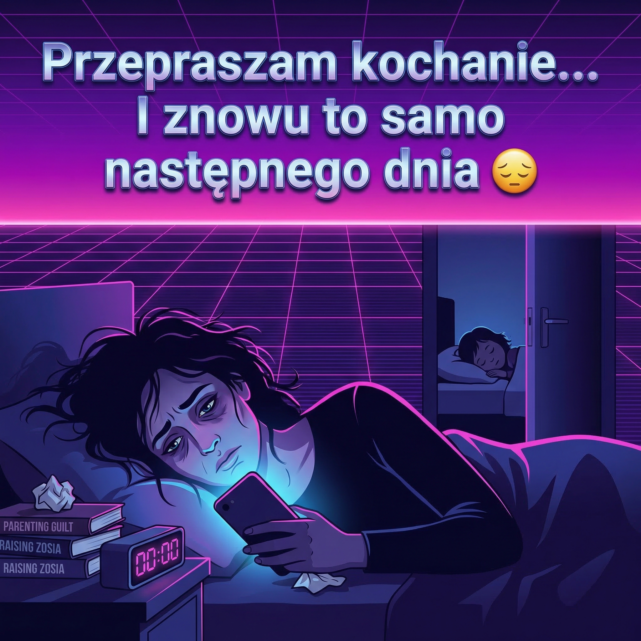 Między nami Facebook ad
