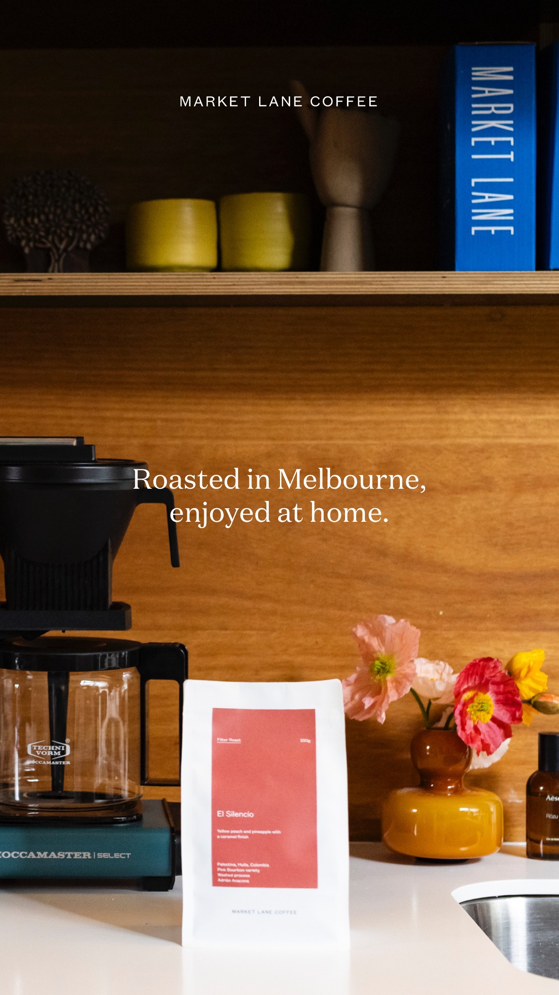 Market Lane Coffee Facebook ad