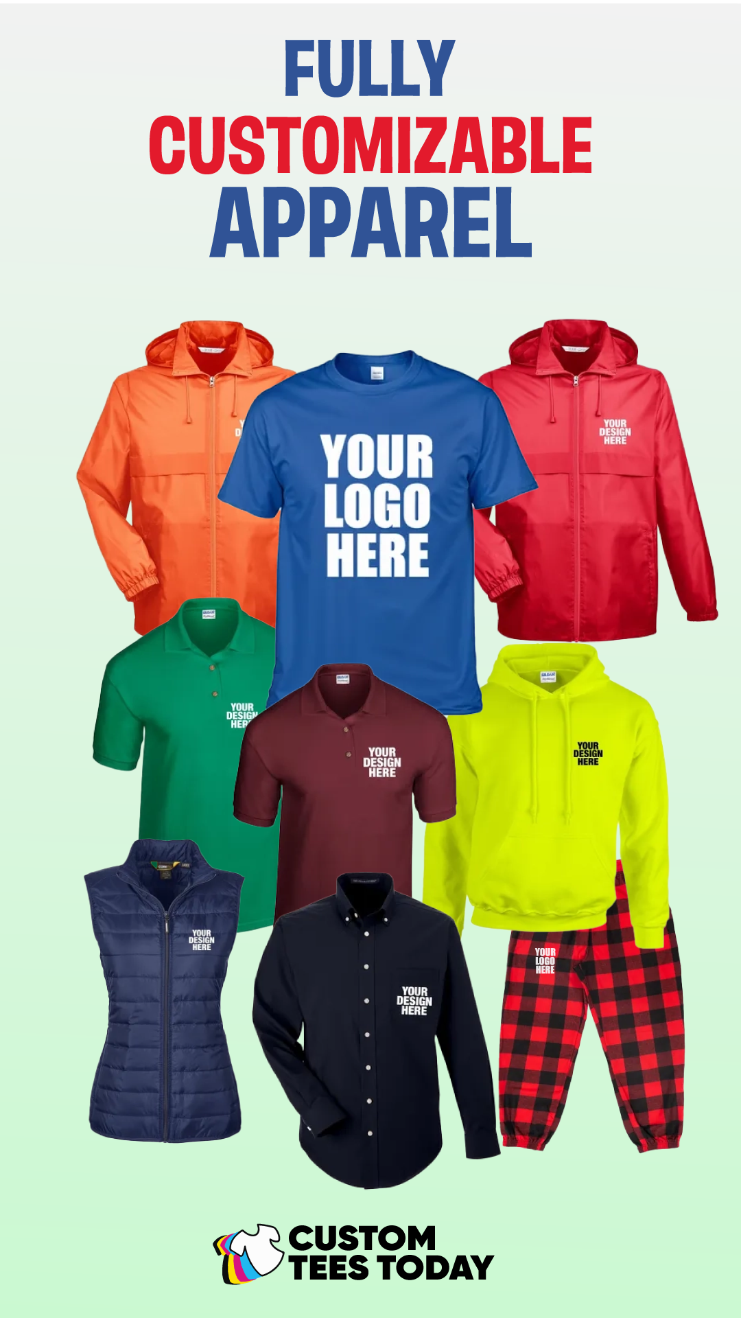Custom Tees Today Facebook ad