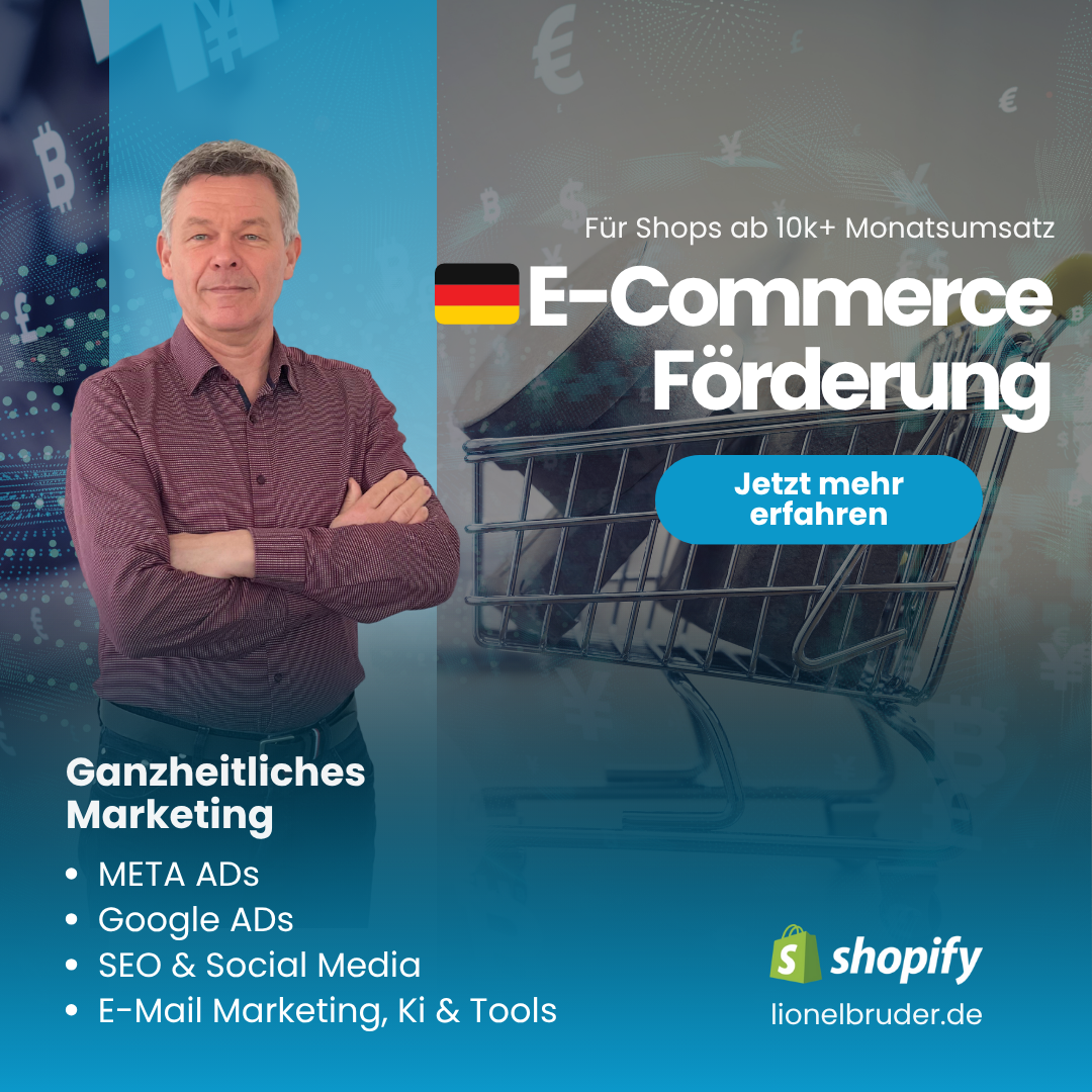 Lionel Bruder Facebook ad: E-Commerce Förderung für dein Wachstum