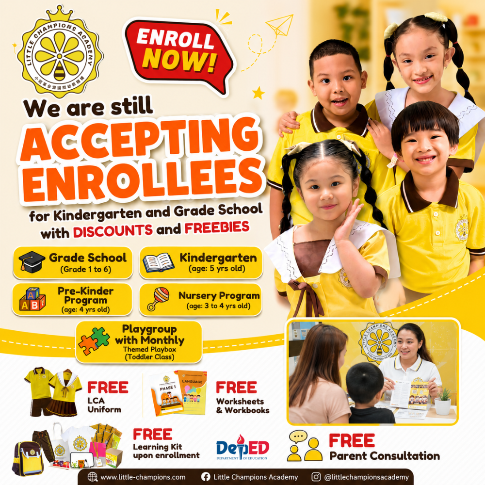 Little Champions Academy Inc. Facebook ad