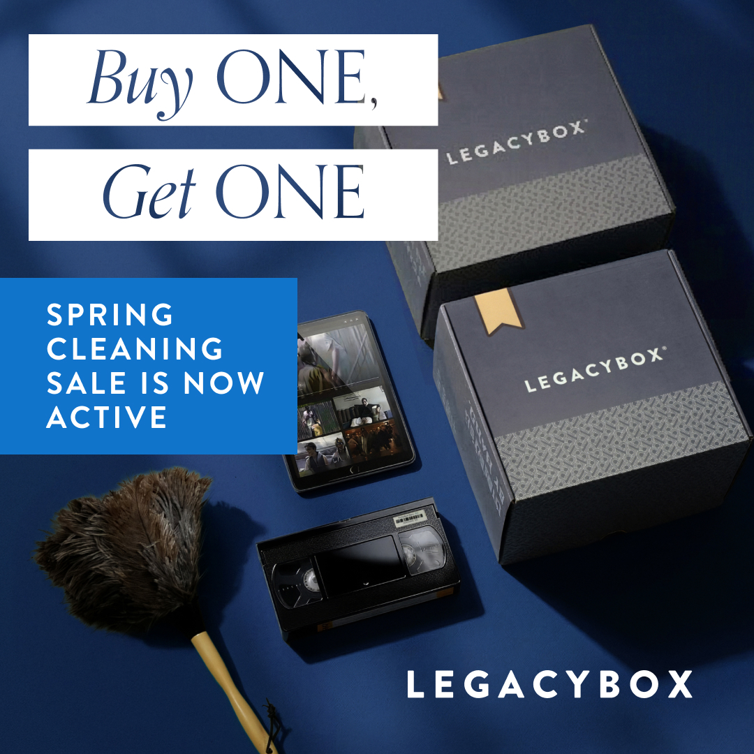 Legacybox Facebook ad