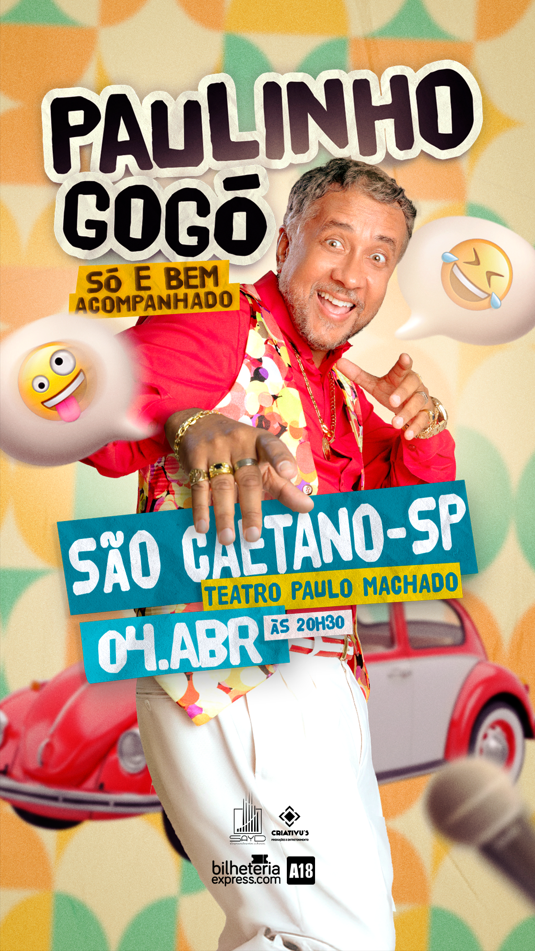 Paulinho Gogó Facebook ad from Mar 5, 2026