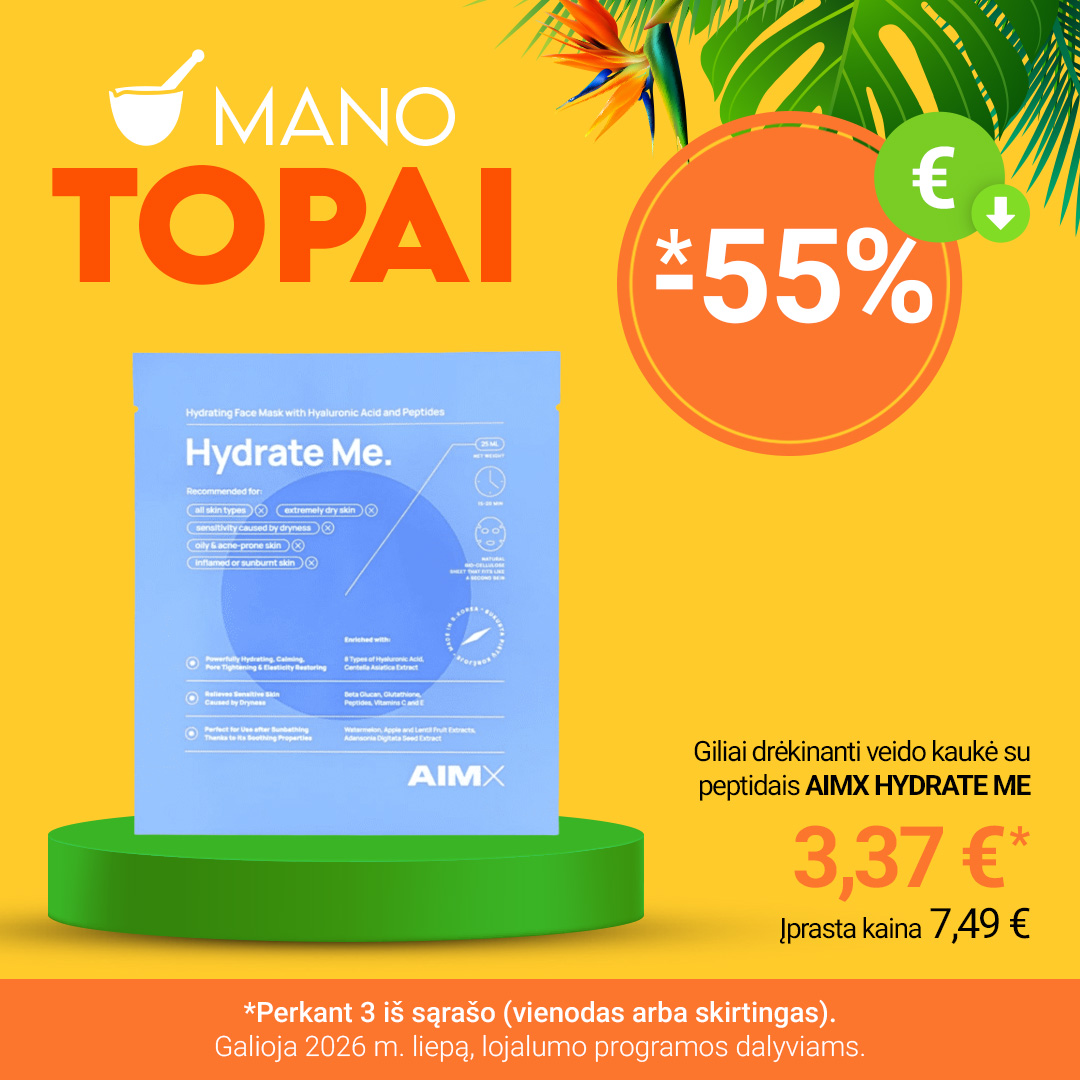 MANO vaistinė Facebook ad