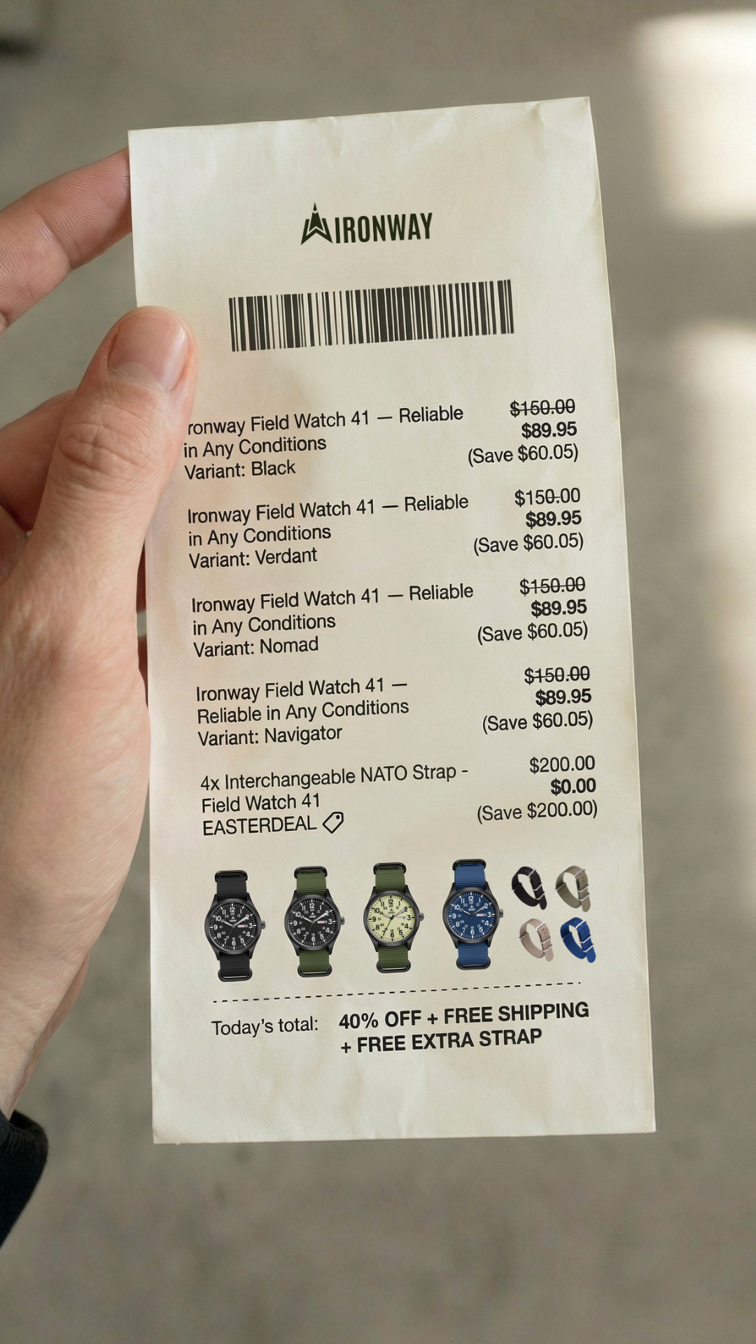 Ironway Facebook ad