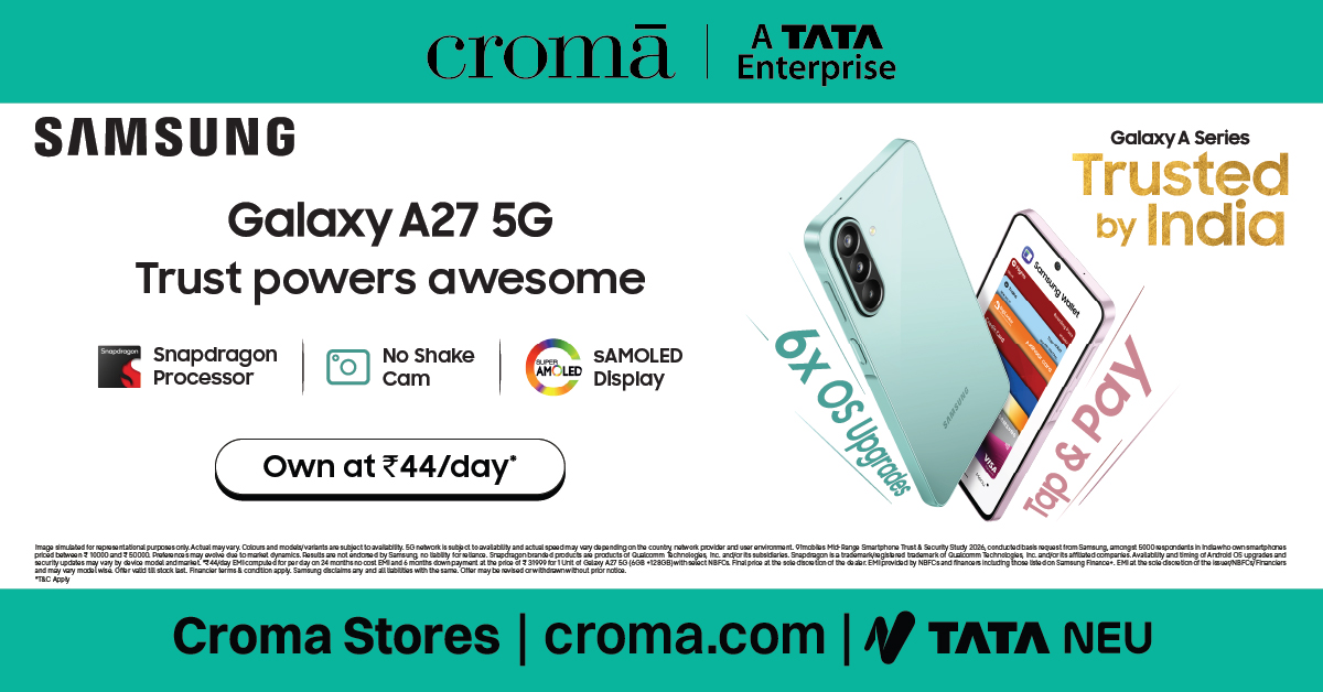 Croma Facebook ad