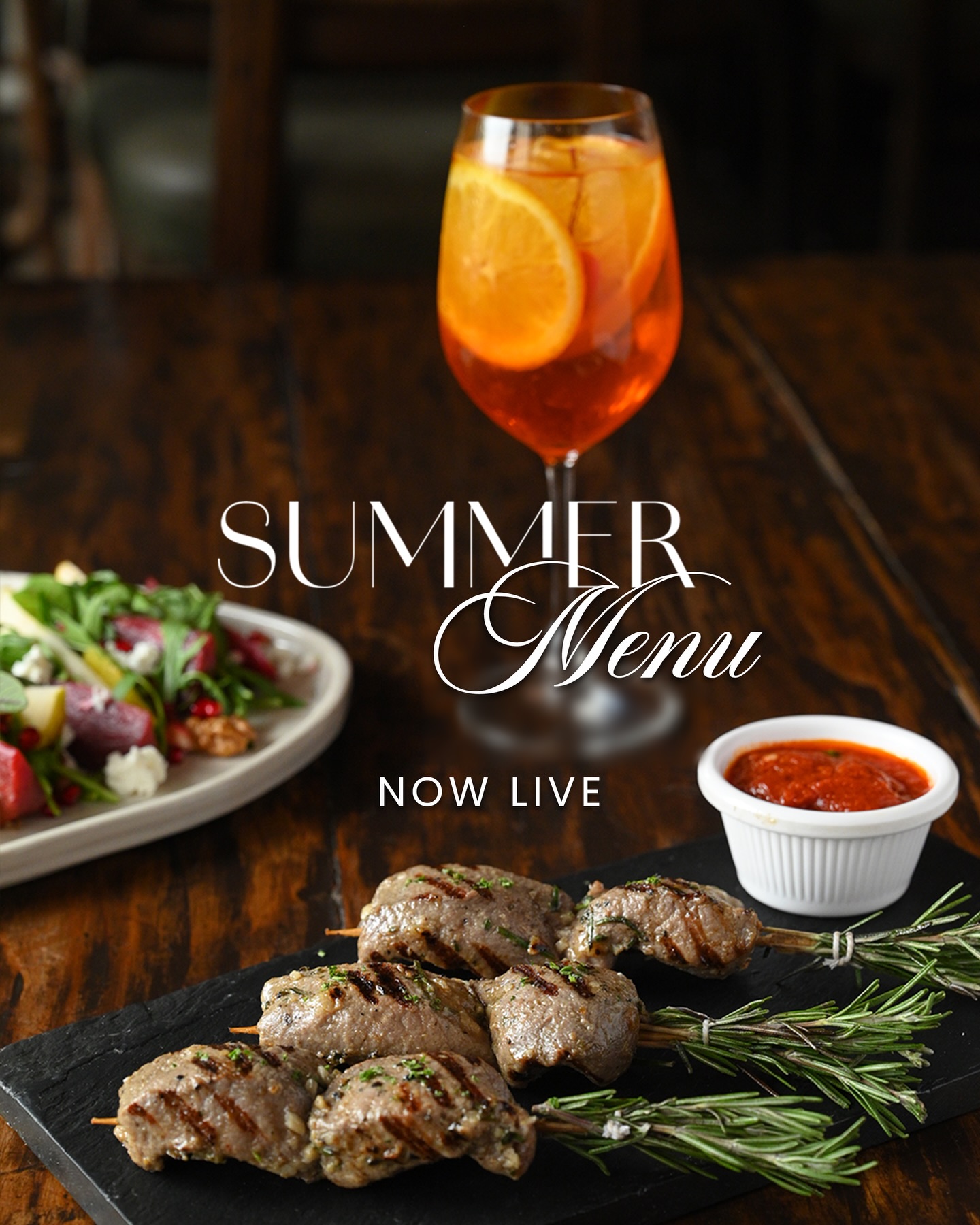 The Pasta Bowl Company Facebook ad: The season shifts.