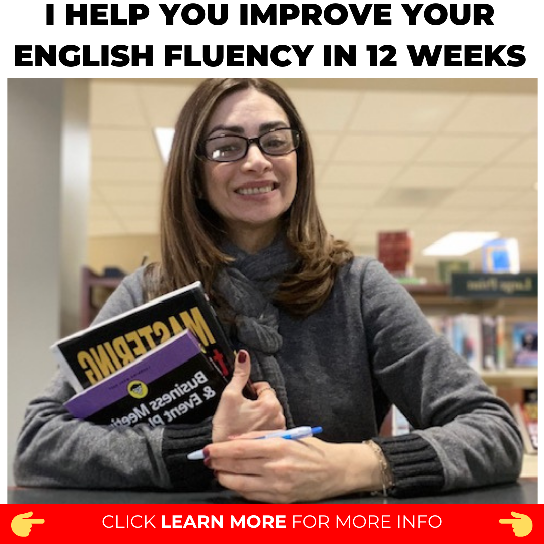 Rashin Hamidkhani/ English tutor Facebook ad: Know English but Can’t Speak Confidently?