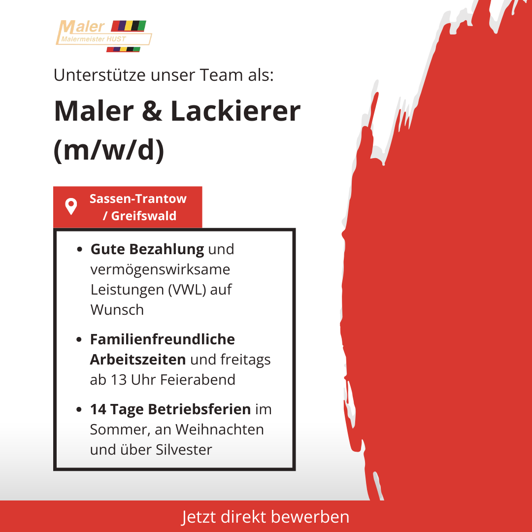 Malermeister Hust Facebook ad