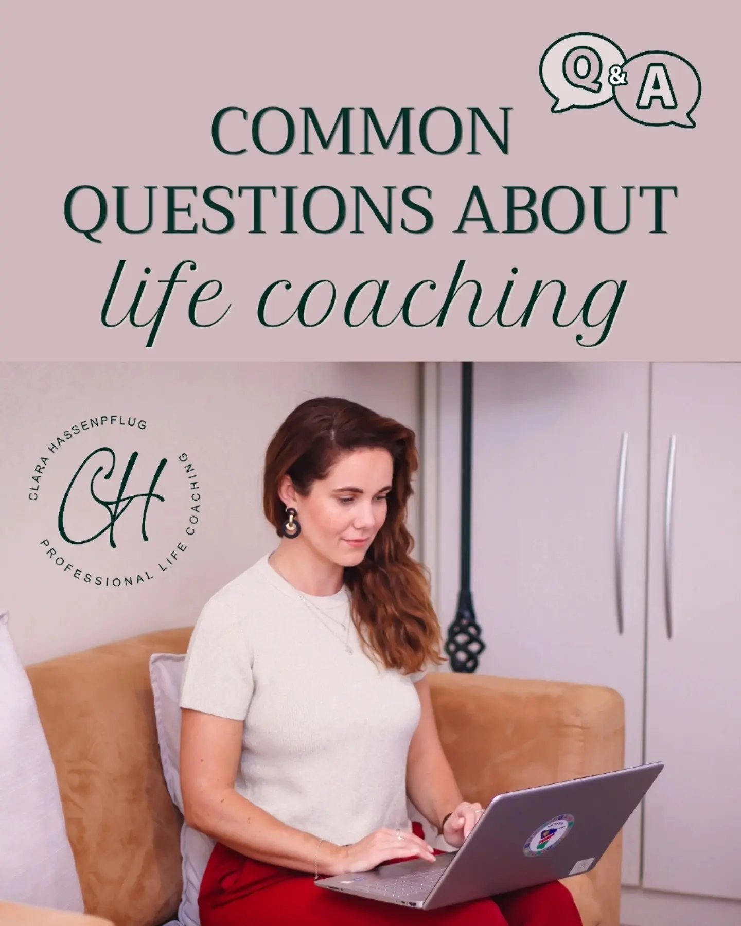ch_lifecoaching Facebook ad: Common Questions about Life Coaching