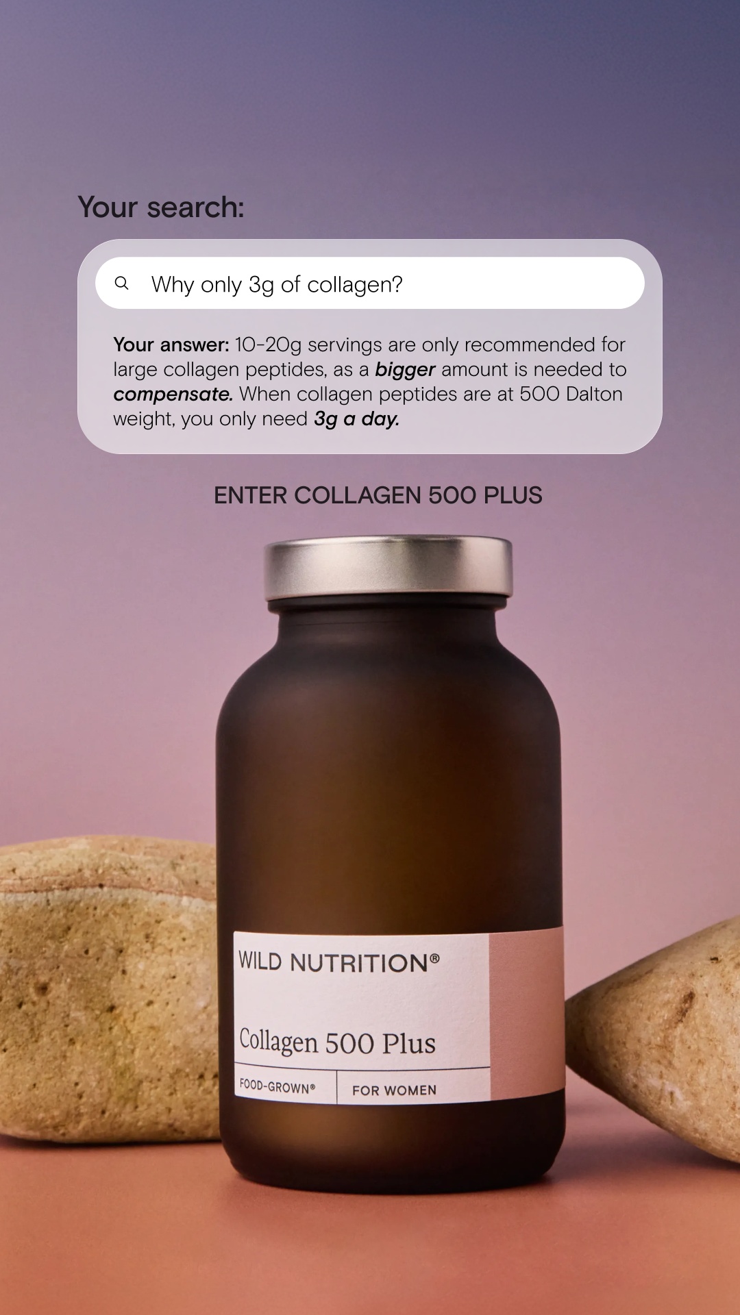 Wild Nutrition Facebook ad