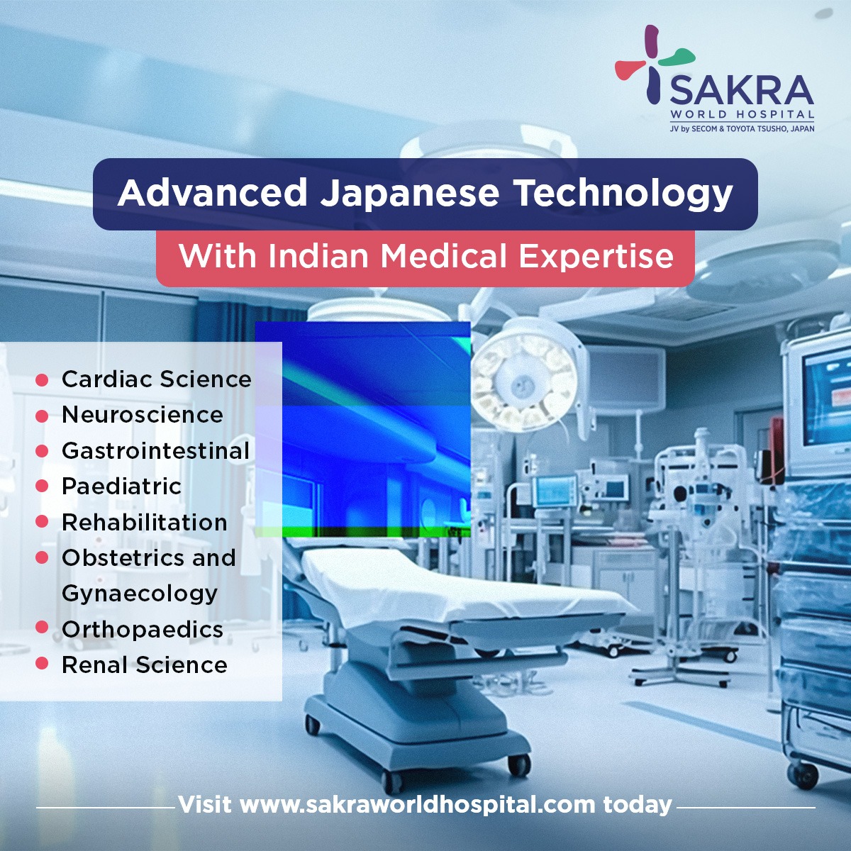 Sakra World Hospital India Facebook ad