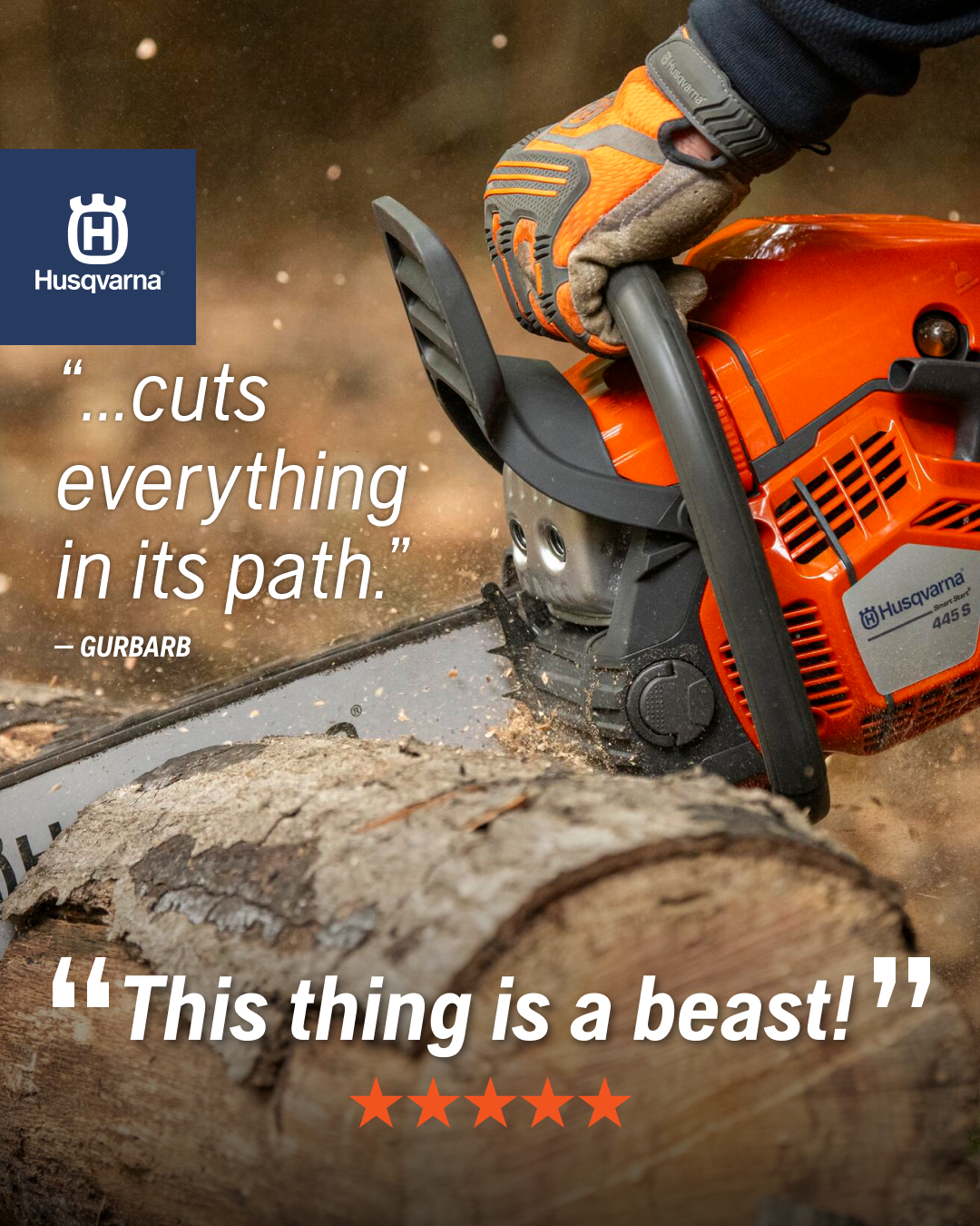 Husqvarna Facebook ad