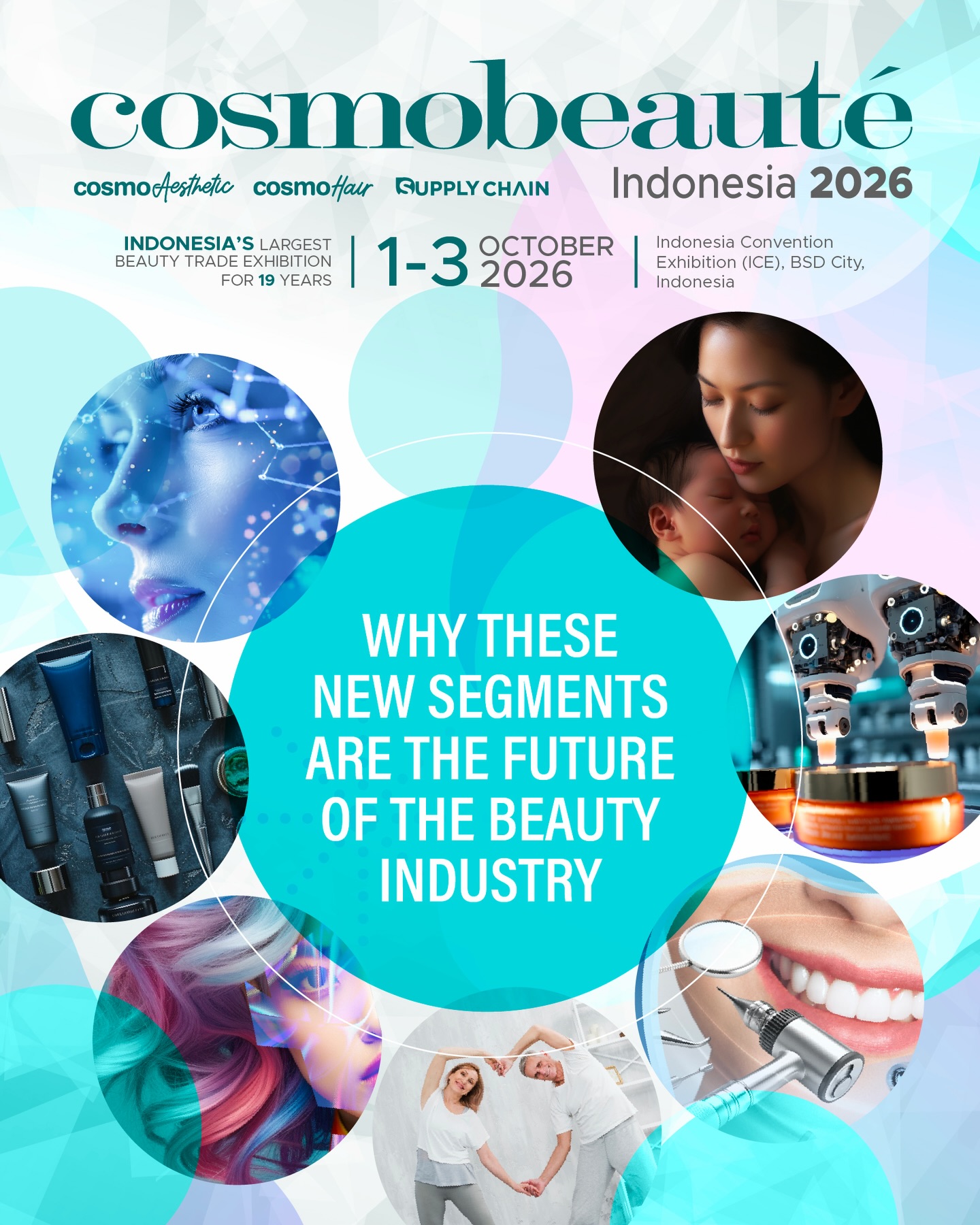 Cosmobeauté Indonesia Facebook ad: Do you know which sectors are currently driving…