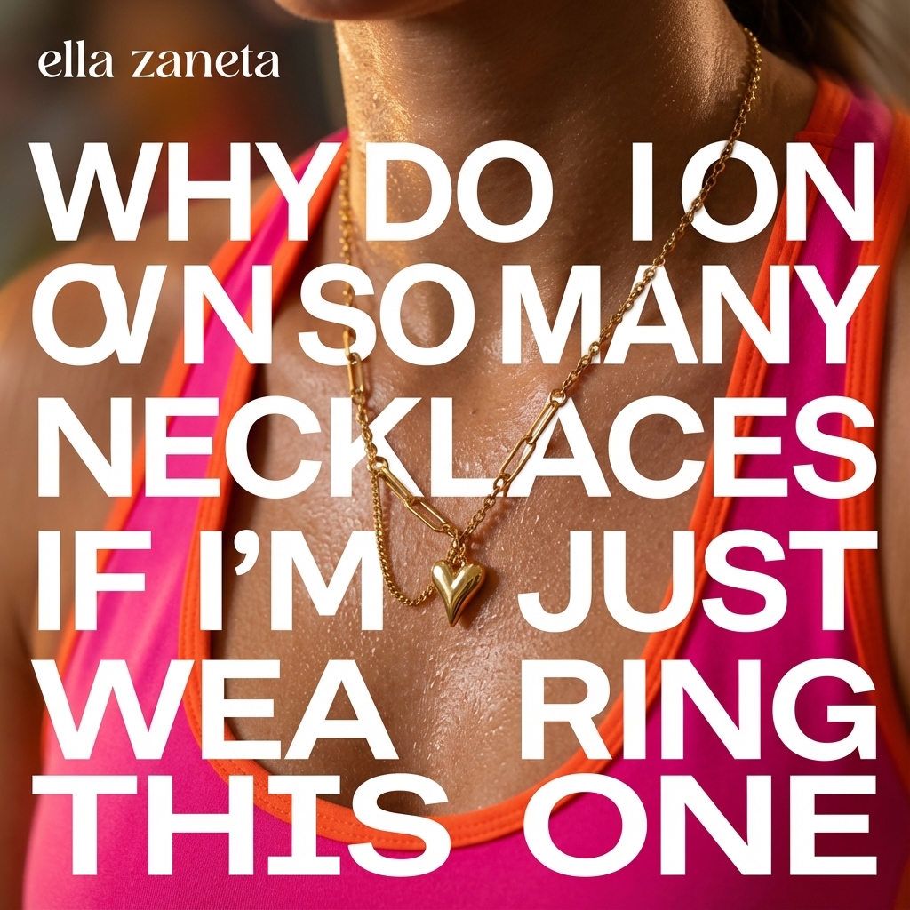 Ella Zaneta Jewelry Facebook ad: Finally: Jewelry That Doesn't Require Daily Decisions