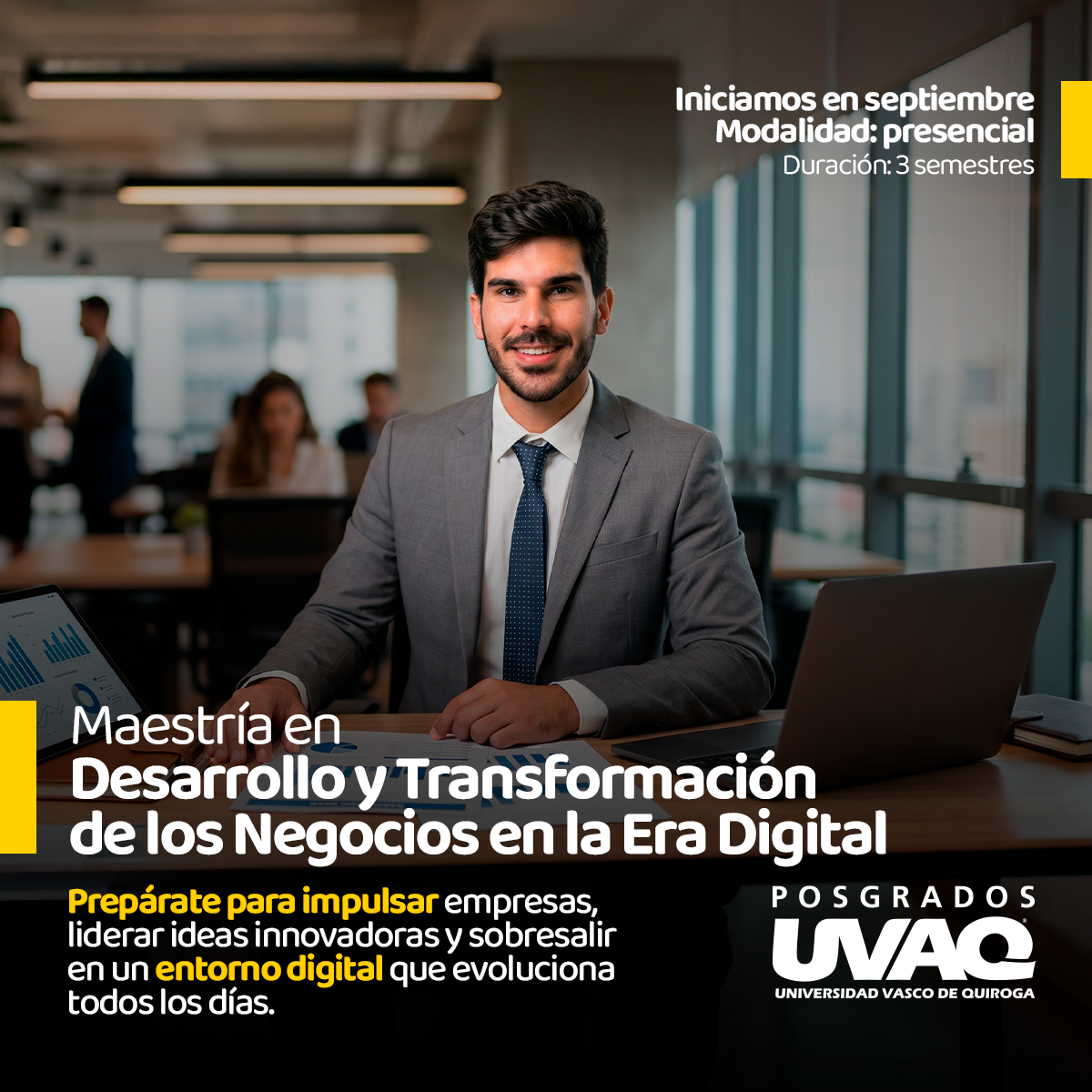 Posgrados UVAQ Facebook ad: ¡Iniciamos en septiembre!