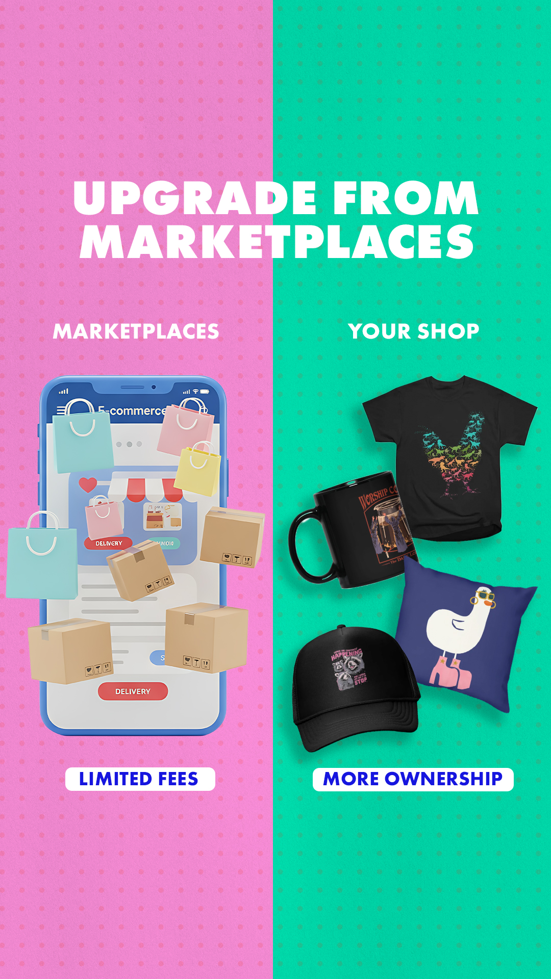 Threadless Facebook ad