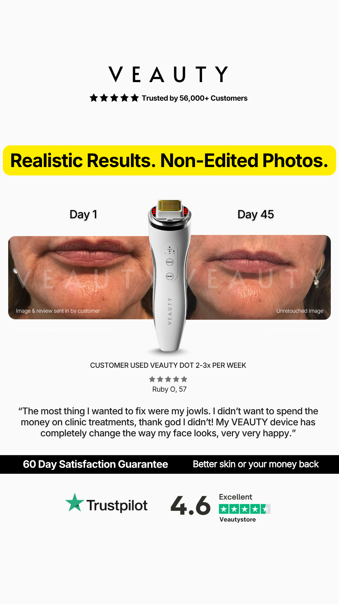Veauty Facebook ad