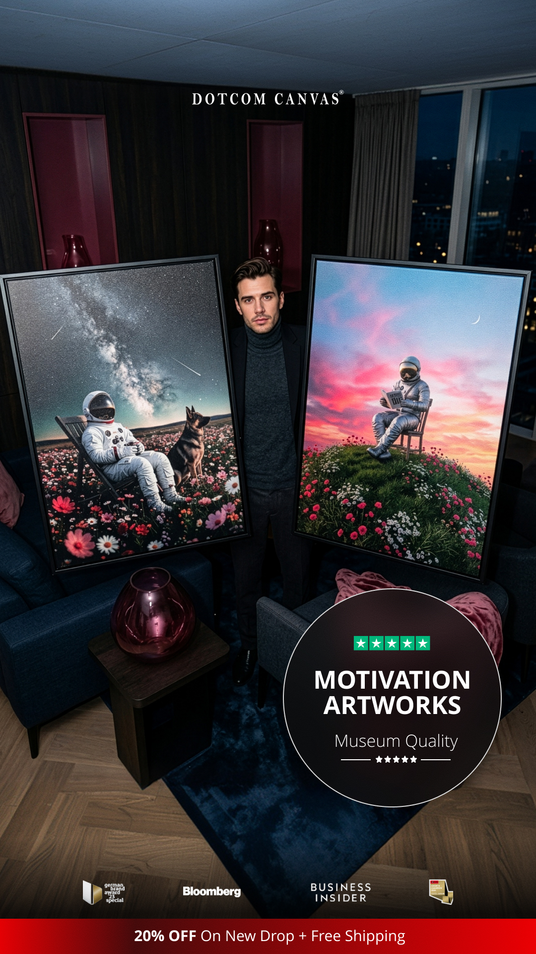 Dotcomcanvas Facebook ad