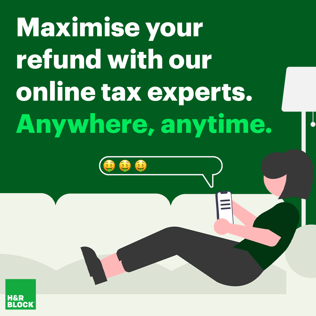 H&R Block Australia Facebook ad