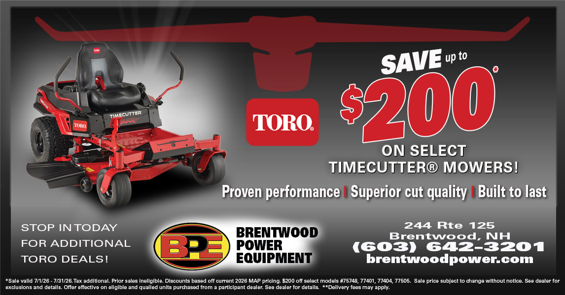 Brentwood Power Equipment Center Facebook ad