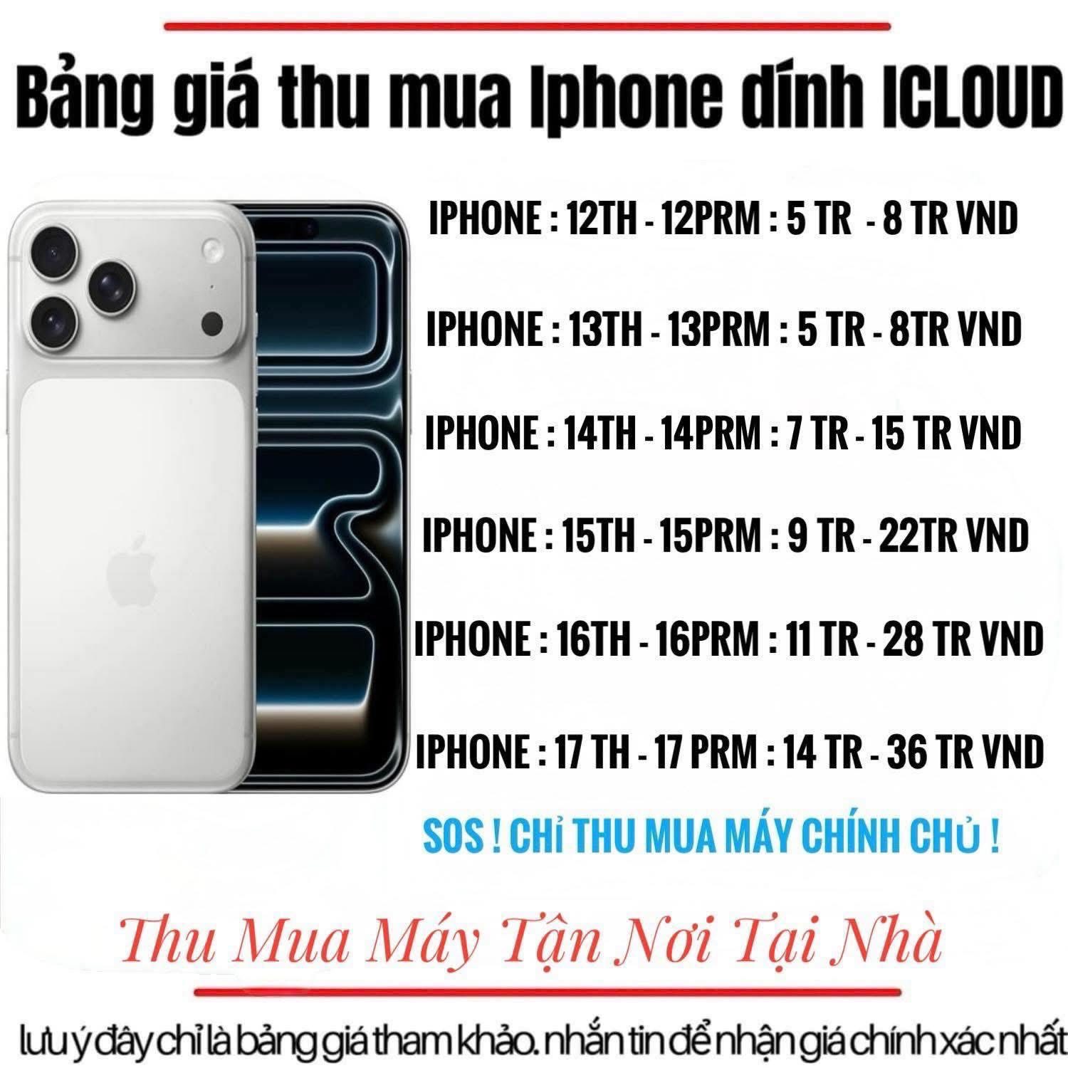 Trung Tâm Thu Mua Iphone Dính Icloud Facebook ad