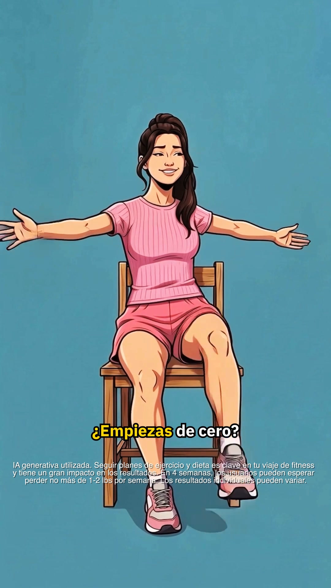 Lori Fitness Facebook ad: ¡Siéntete más fuerte, con más energía y activa…