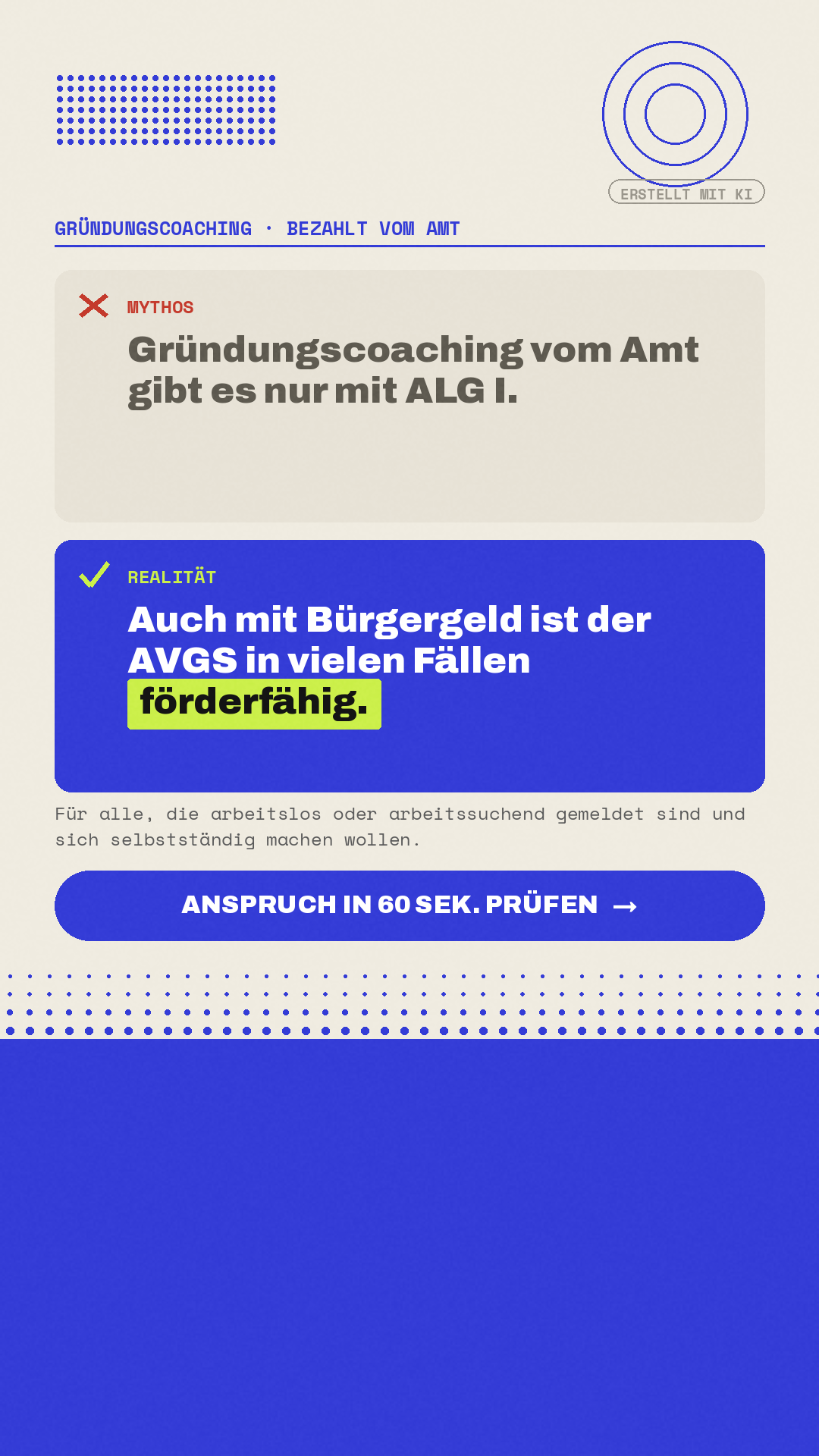 Imberti Consulting Facebook ad from Jul 31, 2026