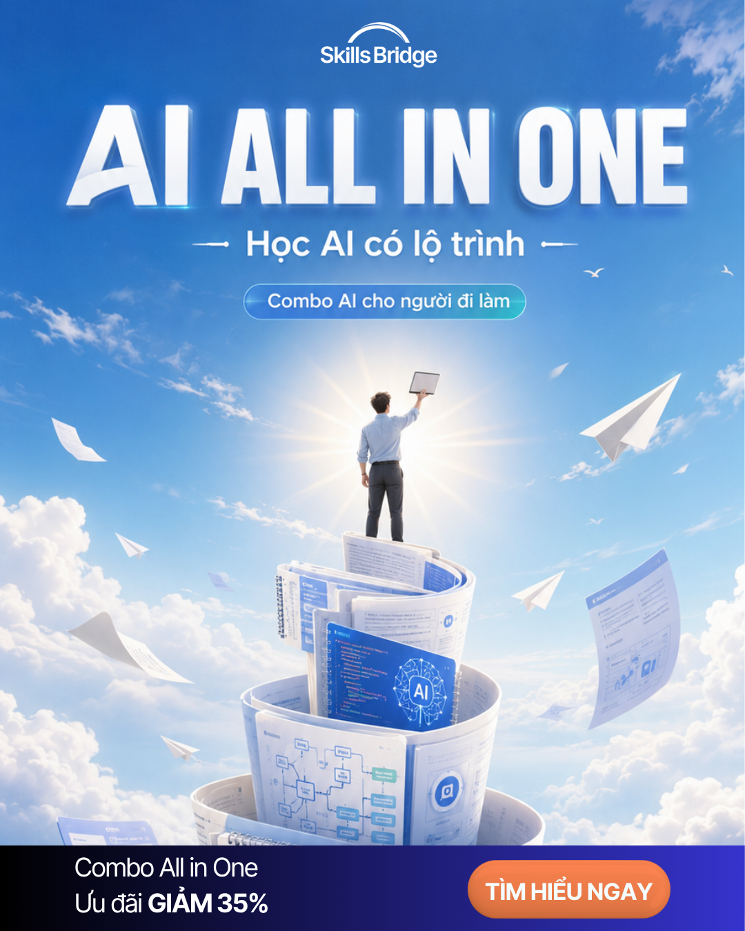 Linh Thai / Thái Vân Linh Facebook ad: TRỌN LỘ TRÌNH AI ALL IN ONE