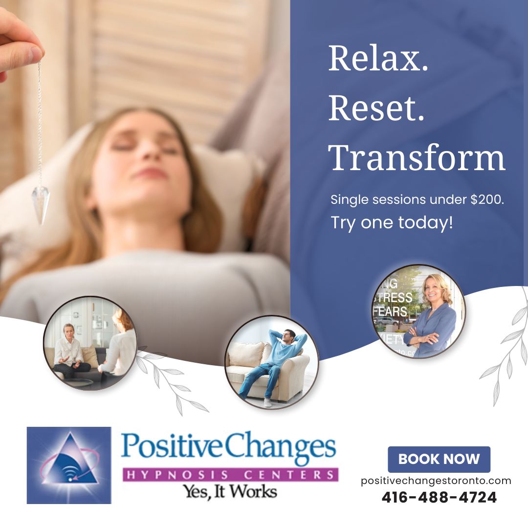 Positive Changes Toronto Facebook ad: Free Consultation Available