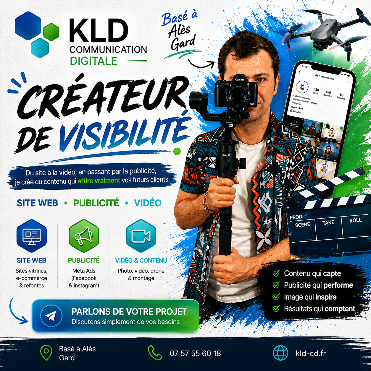 KLD Communication Digitale Facebook ad from May 19, 2026