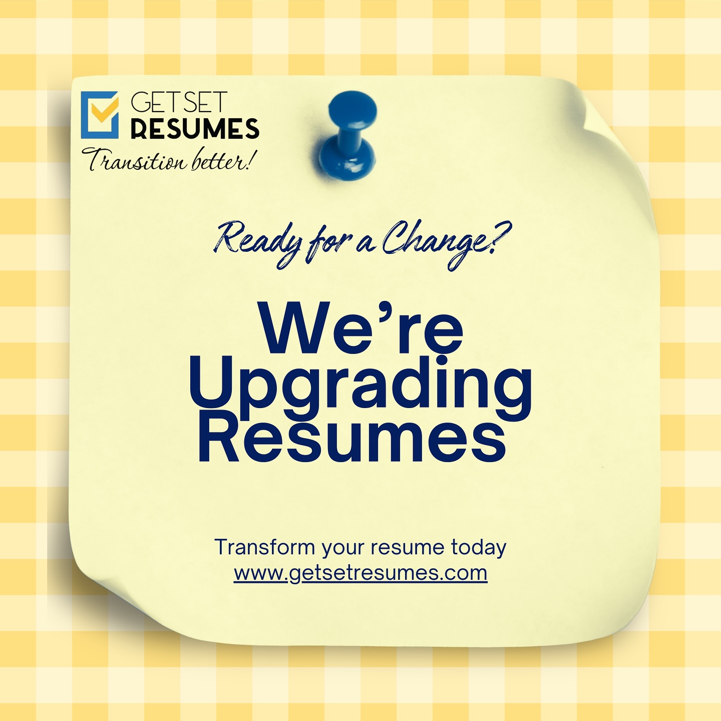 Get Set Resumes Facebook ad