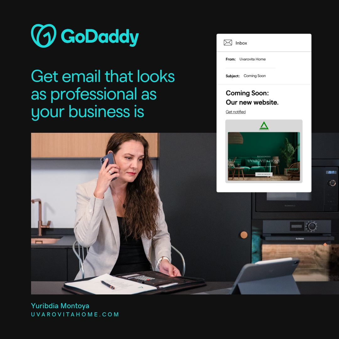 GoDaddy Facebook ad