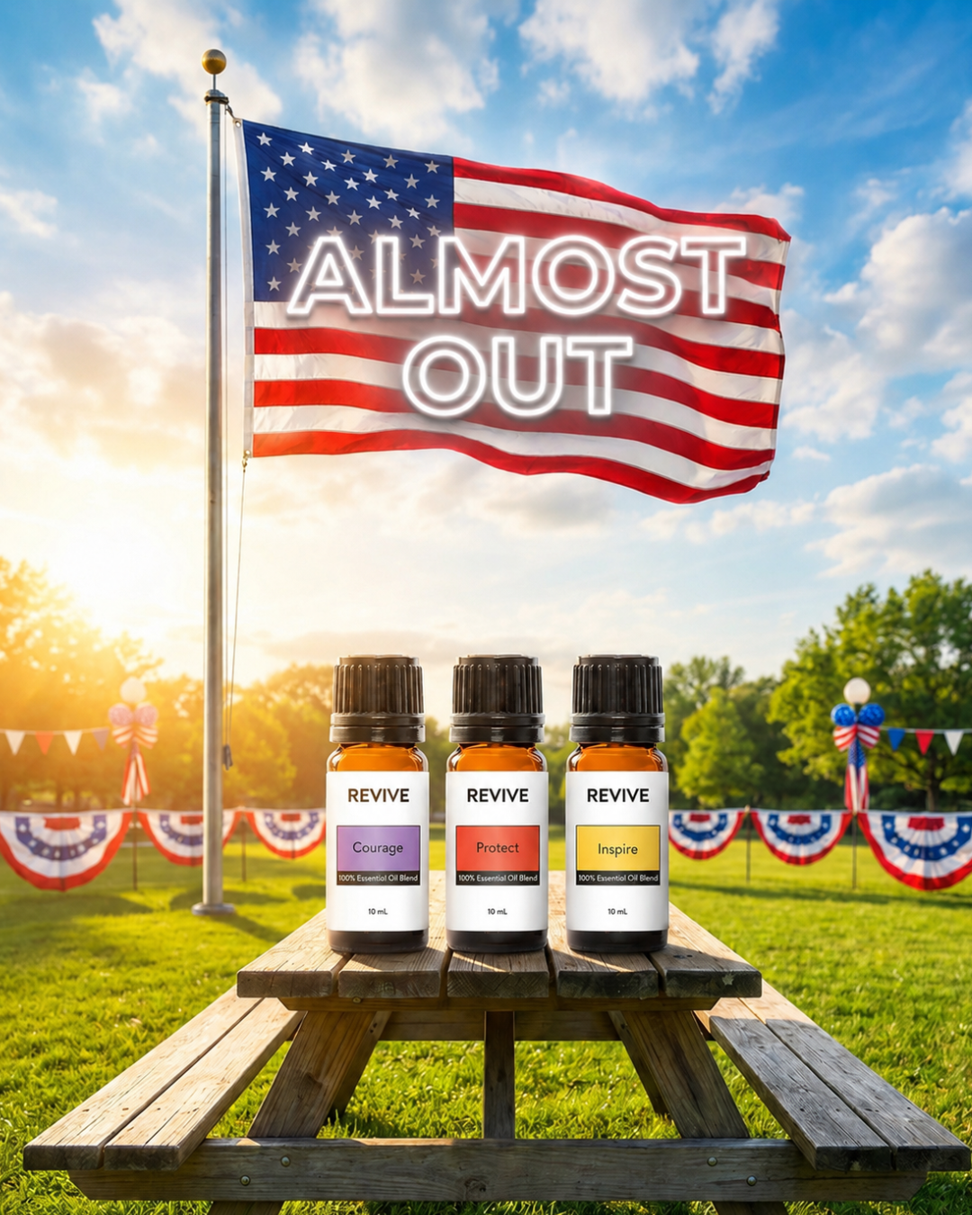 Revive Essential Oils Facebook ad