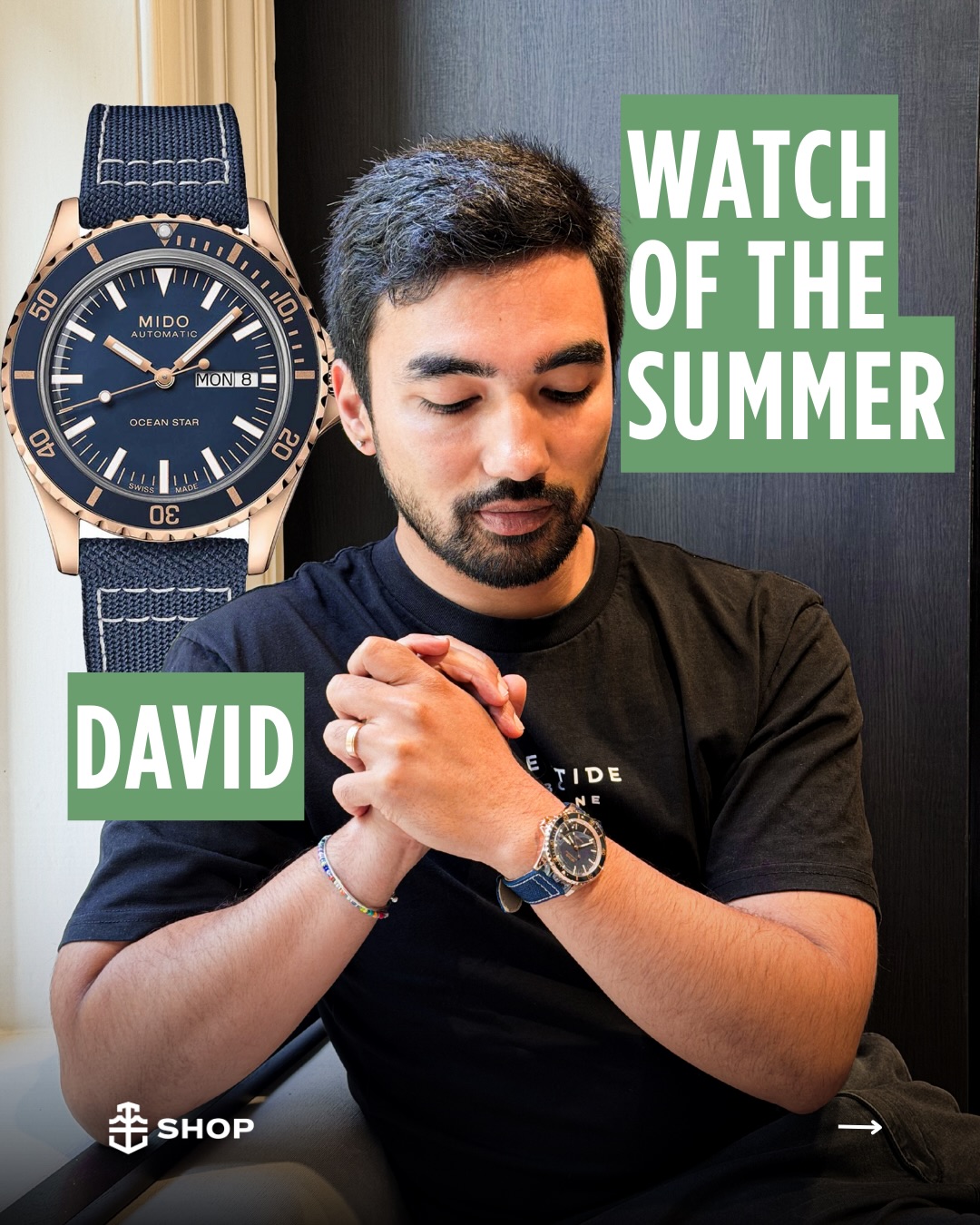 Time+Tide Watches Facebook ad: A summer manifesto in one line and the…