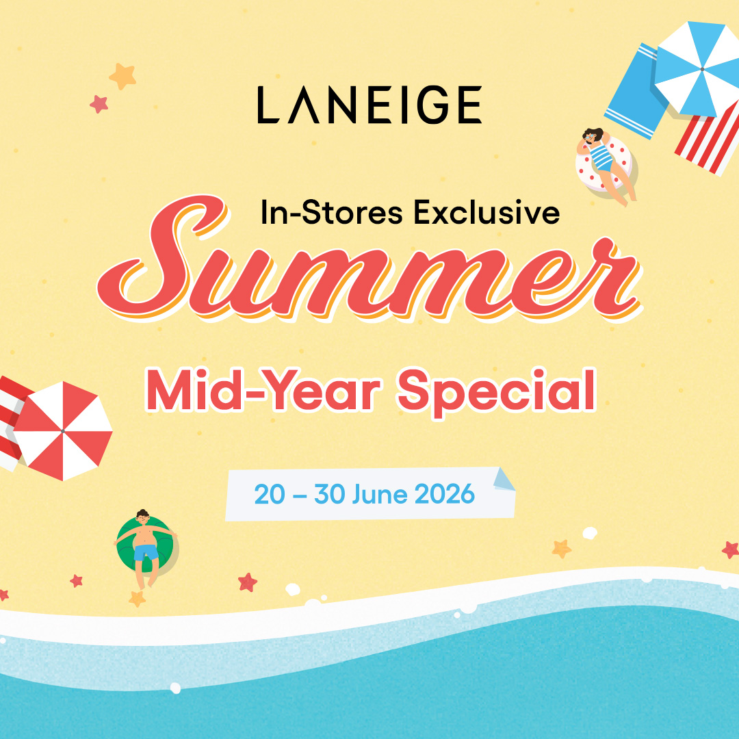 Laneige MY Facebook ad: Enjoy 15% OFF with a min.