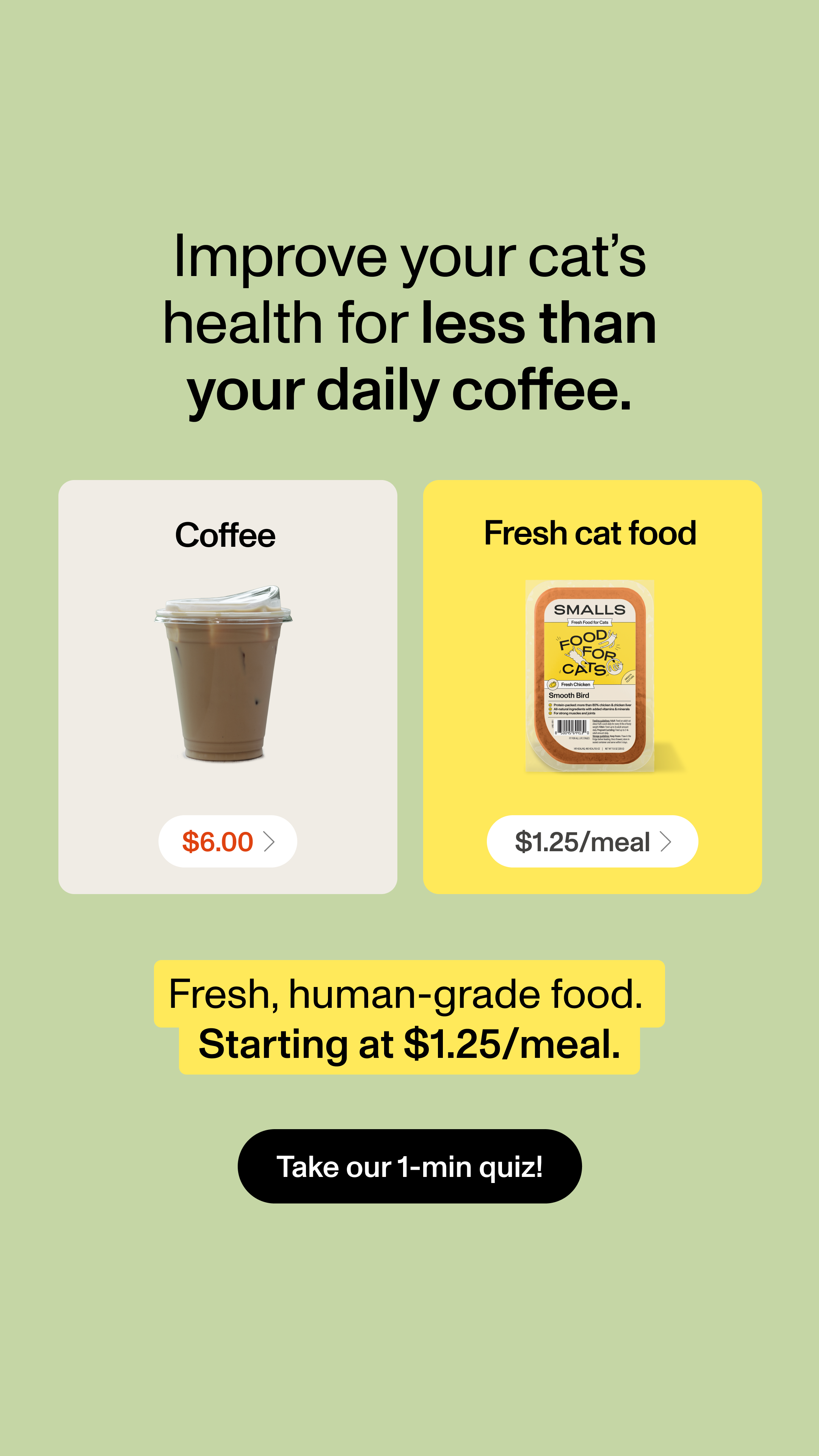 Smalls Facebook ad